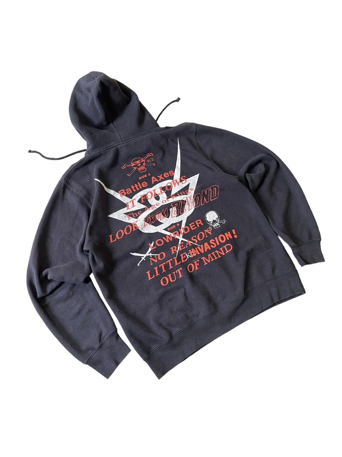 Kostas Seremetis × Stussy × Vintage Vintage Stussy x Kostas Saremetis Sun Faded Hoodie Size US M / EU 48-50 / 2 - 3 Thumbnail