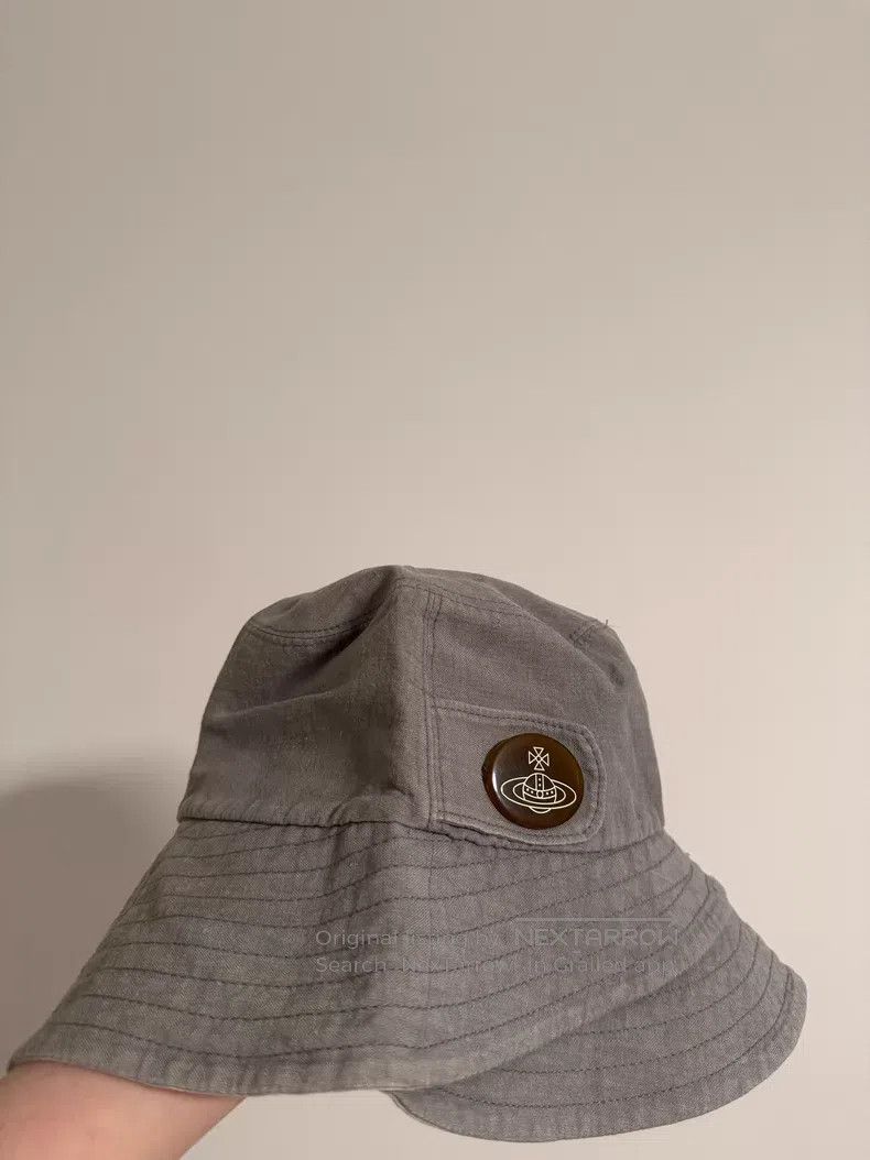 Vivienne Westwood Vivienne Westwood Saturn Button Fisherman Hat Sun Hat Size ONE SIZE - 1 Thumbnail