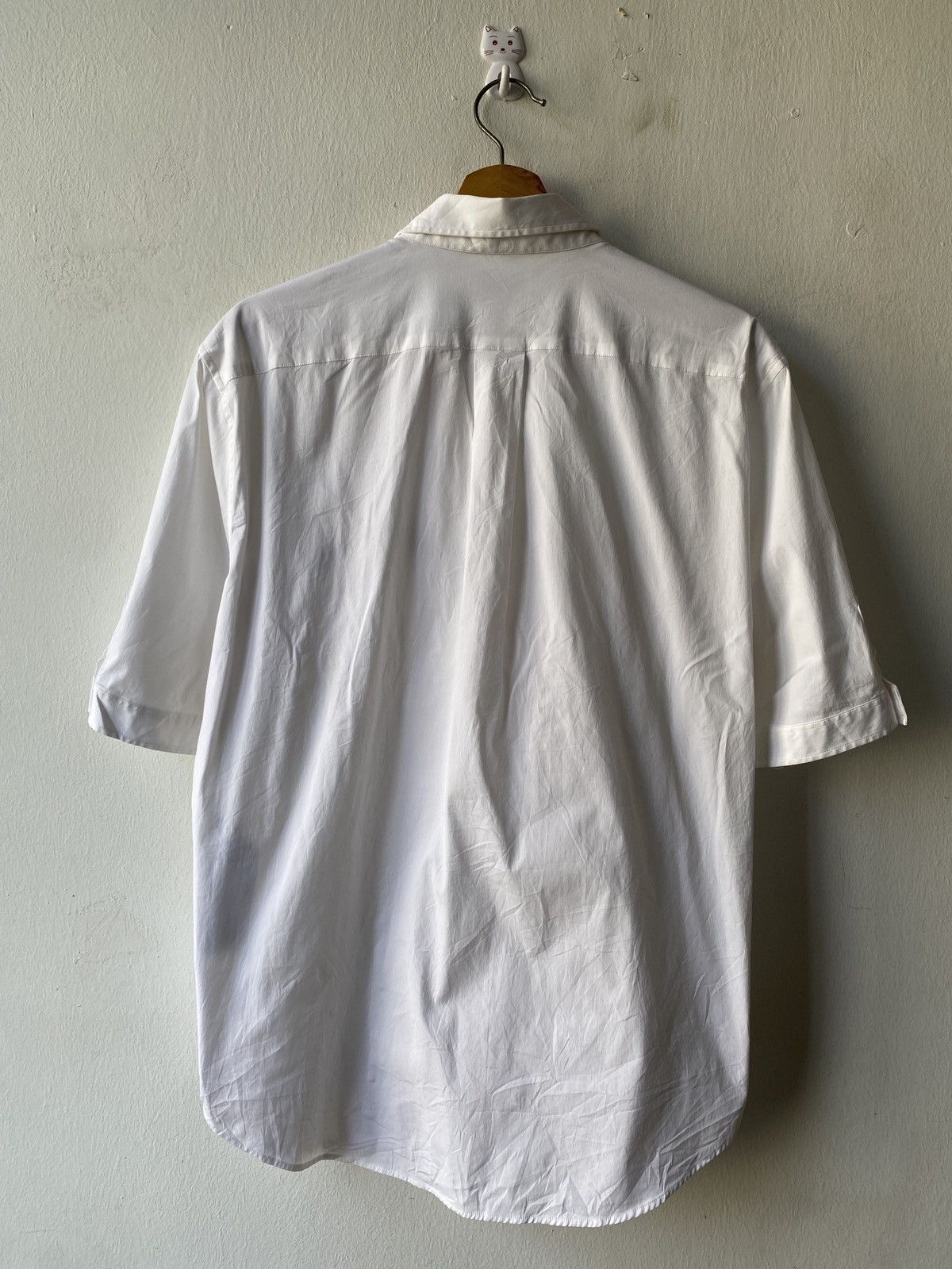 Alexander McQueen Alexander McQueen Stich Logo Button Up Shirt Size US L / EU 52-54 / 3 - 4 Thumbnail