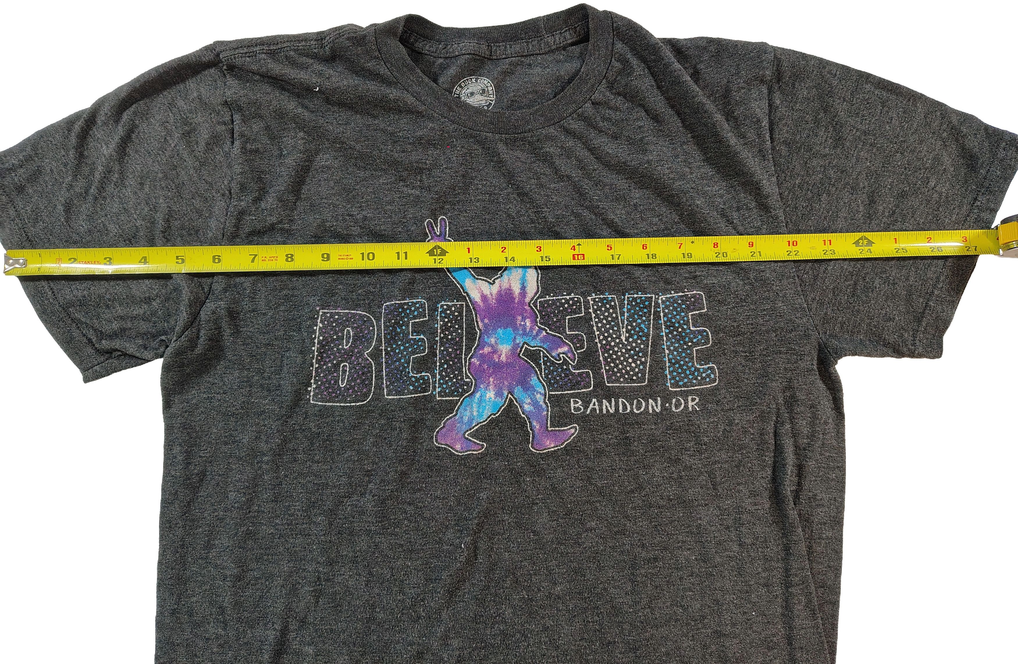 Other Men's Medium Believe Bigfoot Bandon Oregon T-Shirt Size US M / EU 48-50 / 2 - 8 Thumbnail