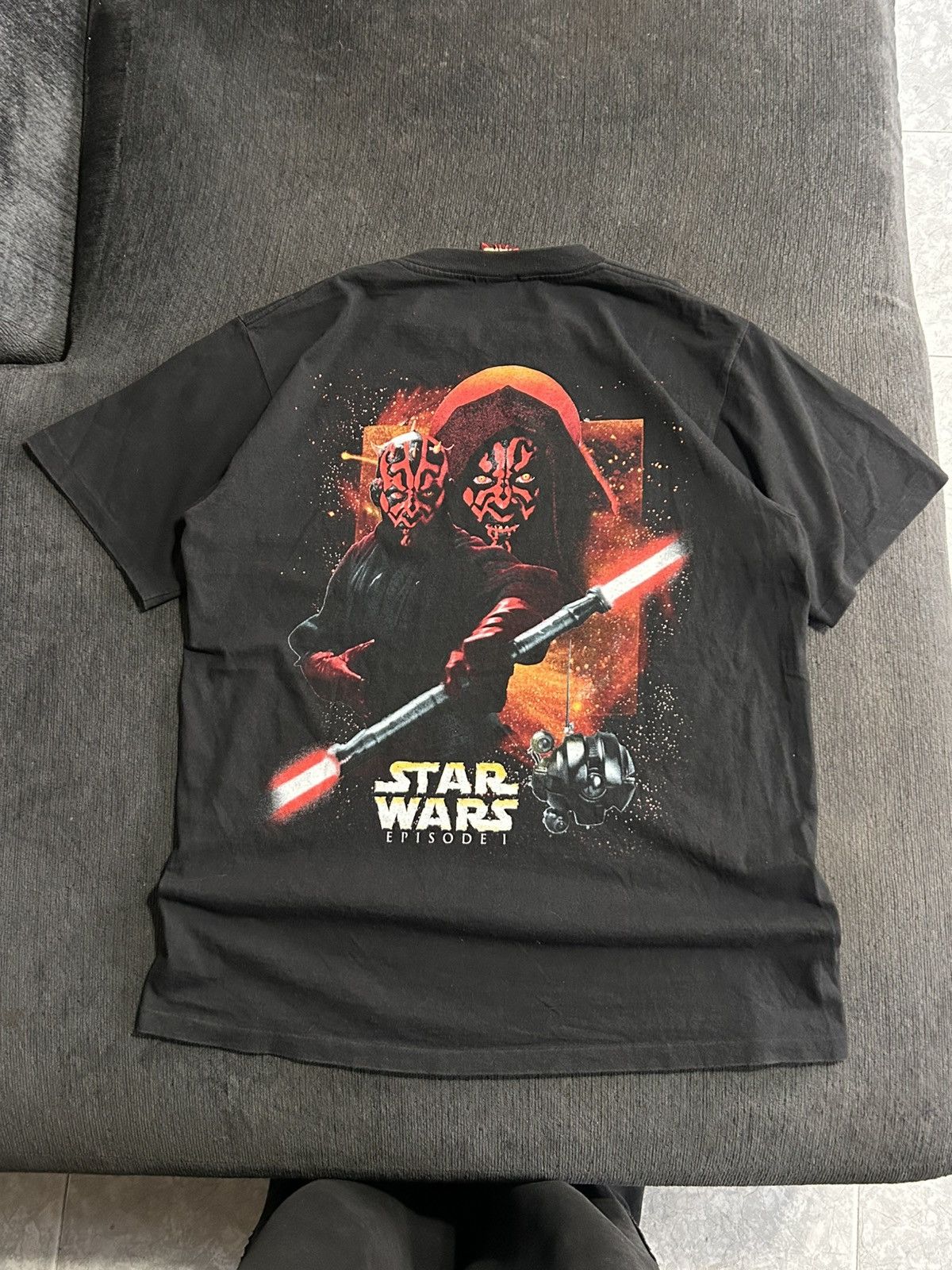 Vintage Star Wars Episode 1 1999 single stitch Size US L / EU 52-54 / 3 - 5 Thumbnail
