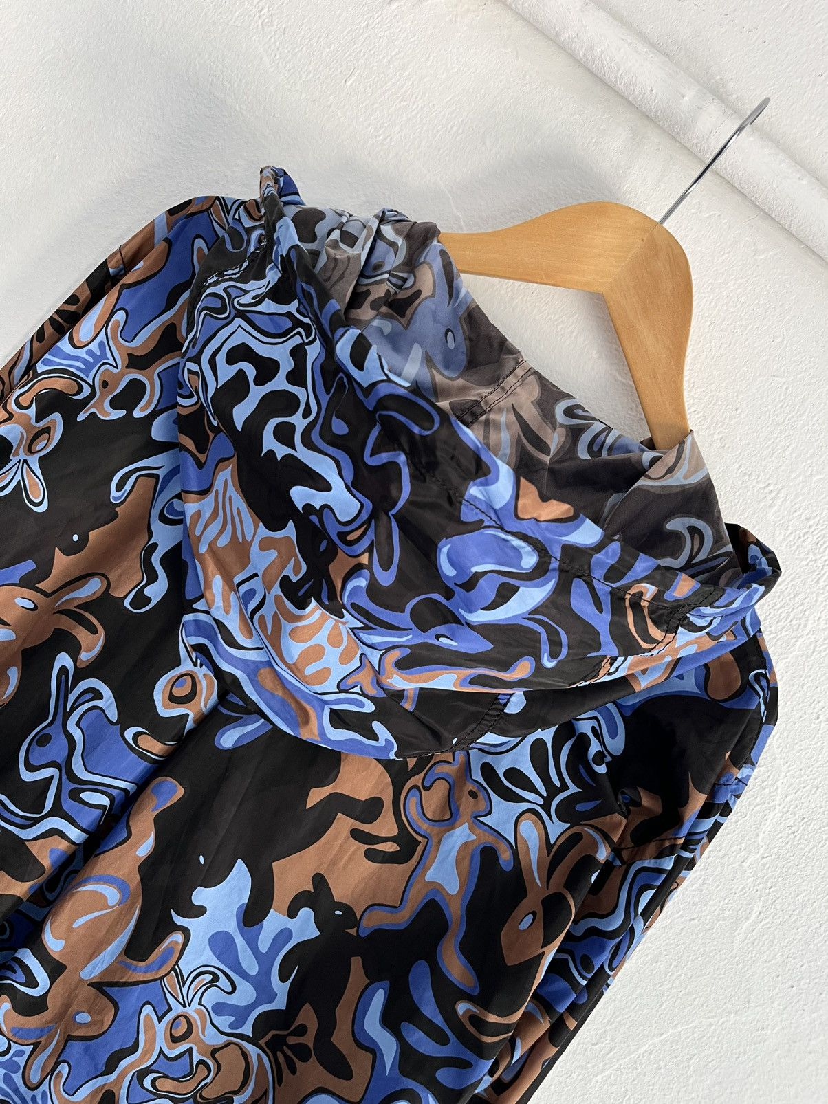 Marni Marni Dance Bunny Multicolor Camo Oversized Rain Coat SS19 Size US S / EU 44-46 / 1 - 4 Thumbnail