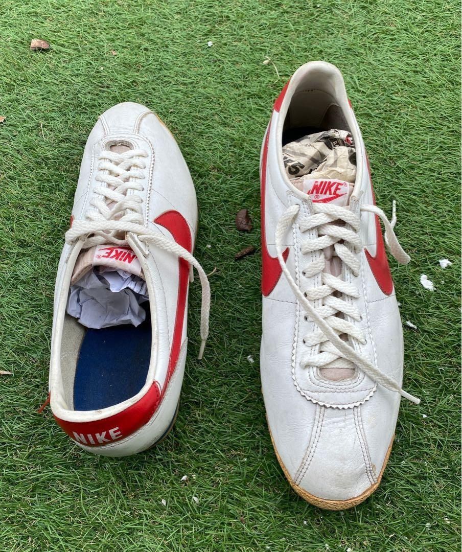 Nike × Vintage VINTAGE 80’ NIKE CORTEX LEATHER SNEAKER Size US 15 / EU 48 - 6 Thumbnail
