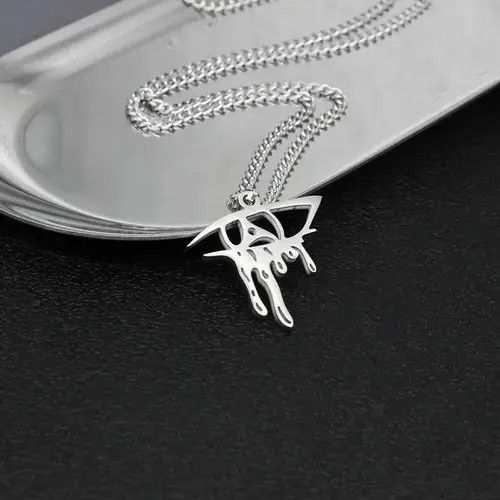Jewelry Ninja Blood Eye Pendant SS Necklaces Size ONE SIZE - 1 Thumbnail