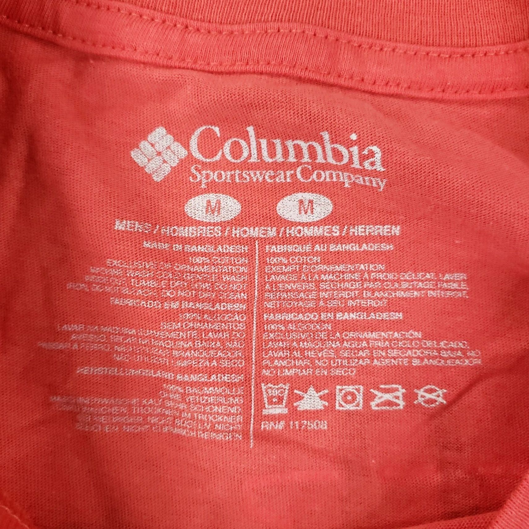 Vintage Columbia Shirt Mens M Red Short Sleeve Crew Neck Georgia The Peach State Shirt Mens Red Georgia The Peach State Columbia Size US M / EU 48-50 / 2 - 7 Thumbnail