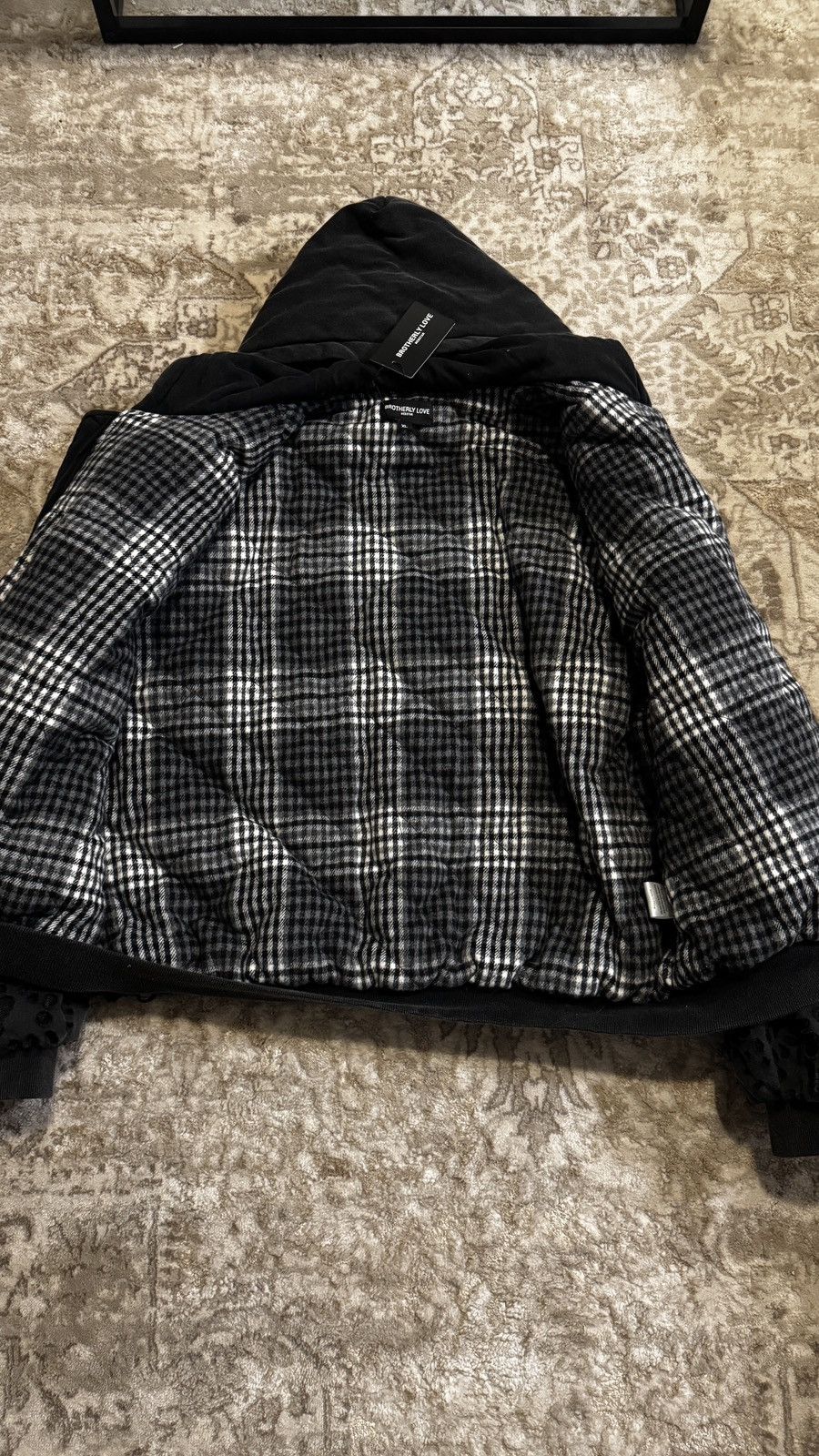 Brotherly Love Brotherly Love | Webstar Burnedweb Nylon Bomber Jacket Size US XL / EU 56 / 4 - 2 Thumbnail