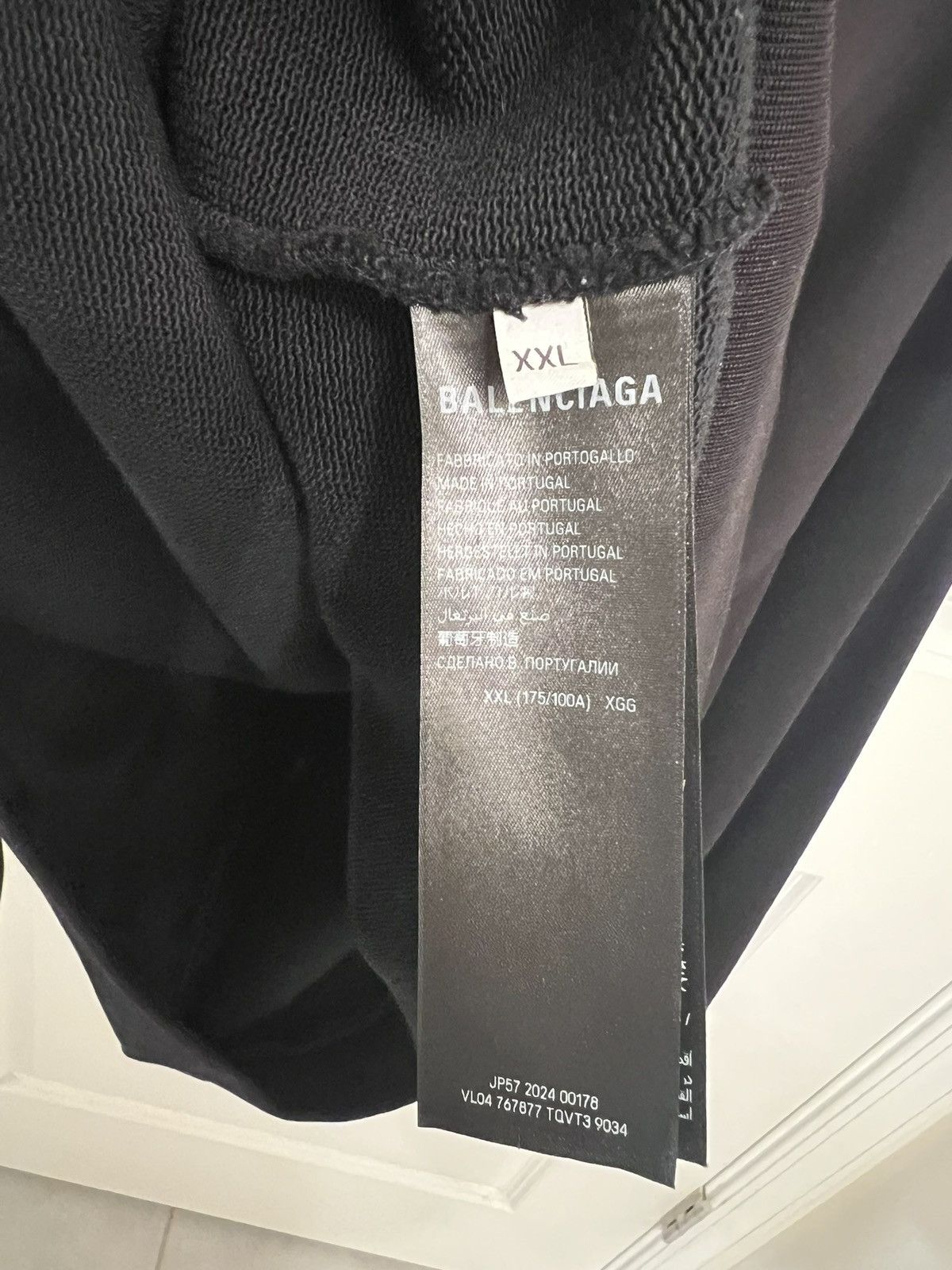 Balenciaga Balenciaga Metal Hoodie Size US XXL / EU 58 / 5 - 4 Thumbnail