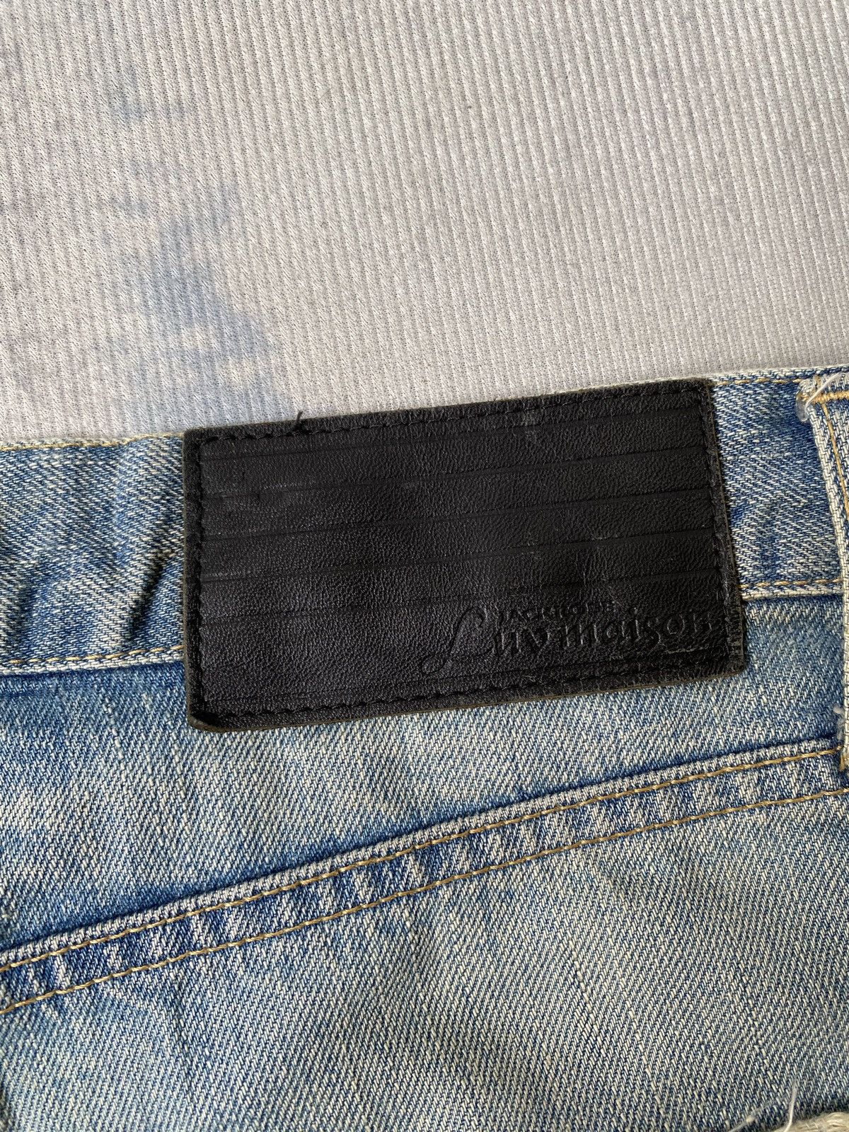 JACKROSE 2000s - Luvmaison Jackrose Japan Rusty Distressed Denim Size US 33 - 19 Thumbnail
