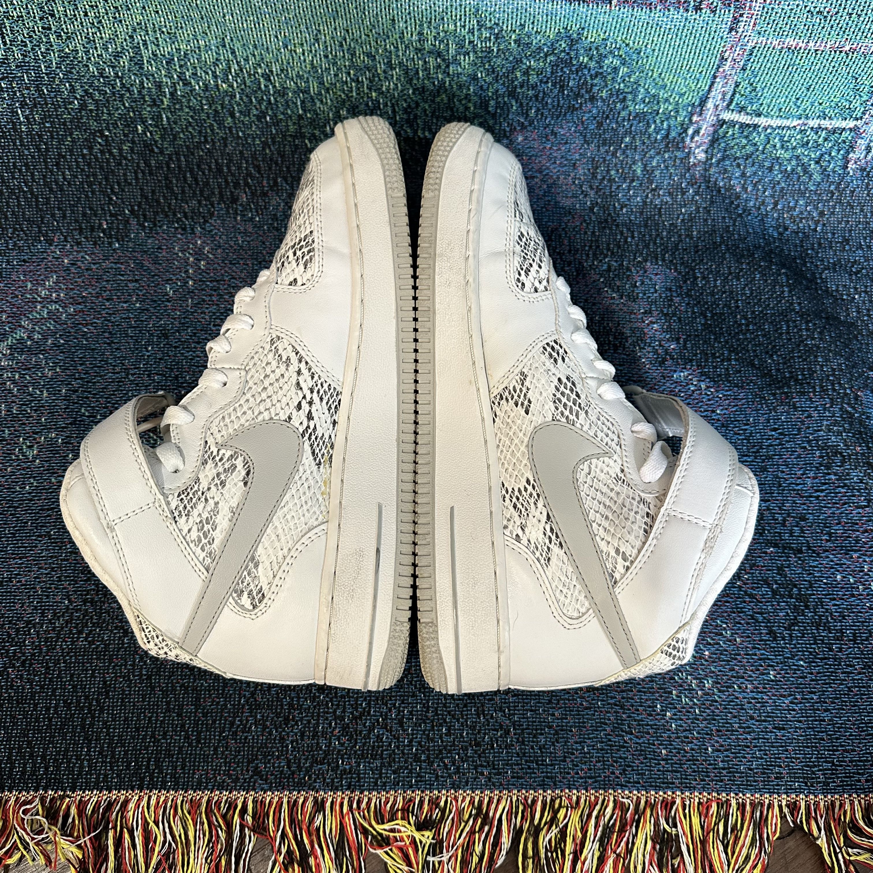 2006 Nike Air Force 1 Mid Premium Cocoa Snake skin