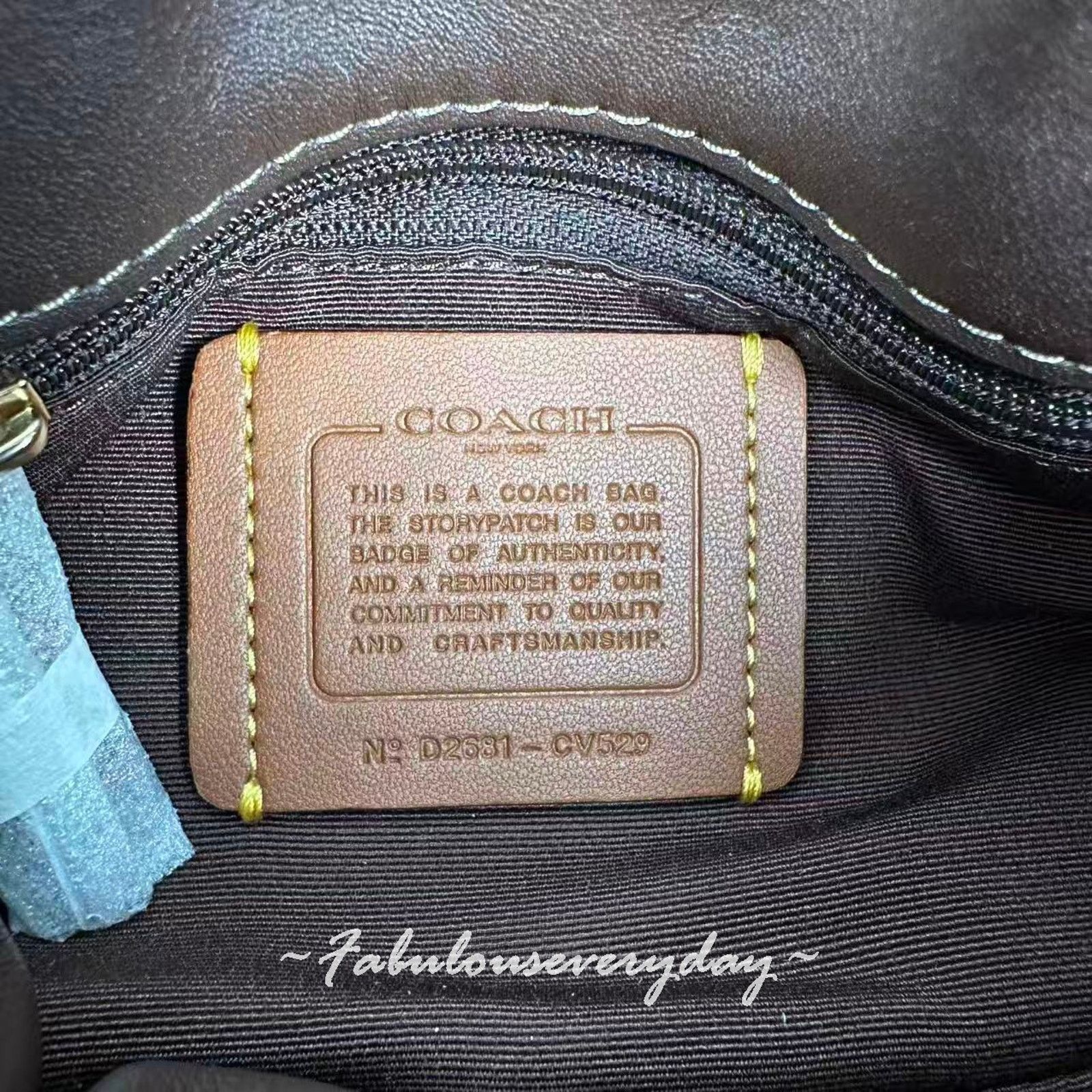 Coach Coach Faye Shoulder Bag Crossbody Leather/Gold/Maple CV529 Size ONE SIZE - 9 Thumbnail