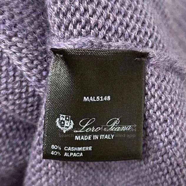 Loro Piana Loro Piana Lilac Cashmere and Alpaca Knit Sweater Size XS / US 0-2 / IT 36-38 - 5 Thumbnail