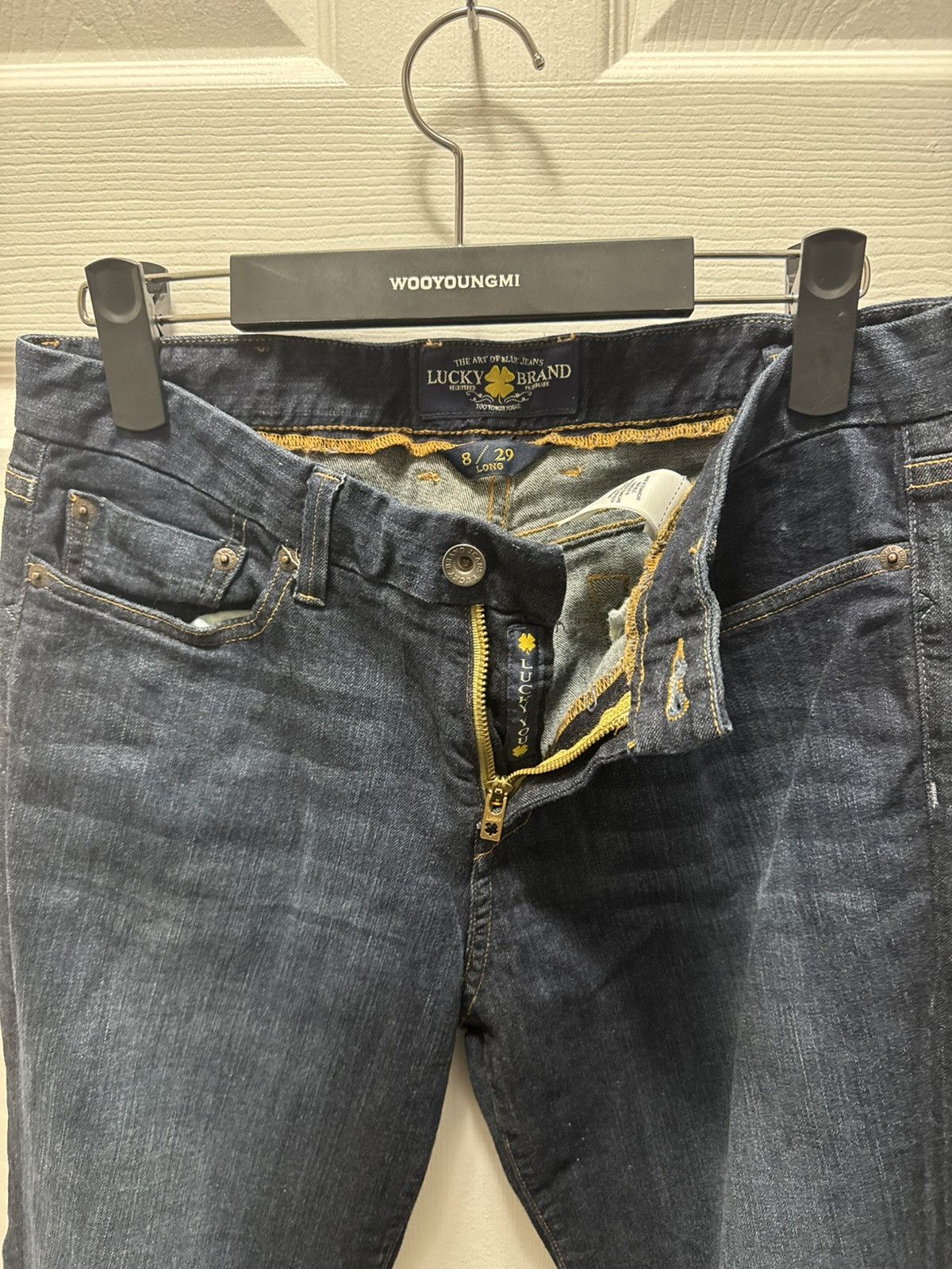 Lucky Brand Lucky Brand Lucky You Zipper Blue Denim Jeans RN 80318 Size US 30 / EU 46 - 3 Thumbnail