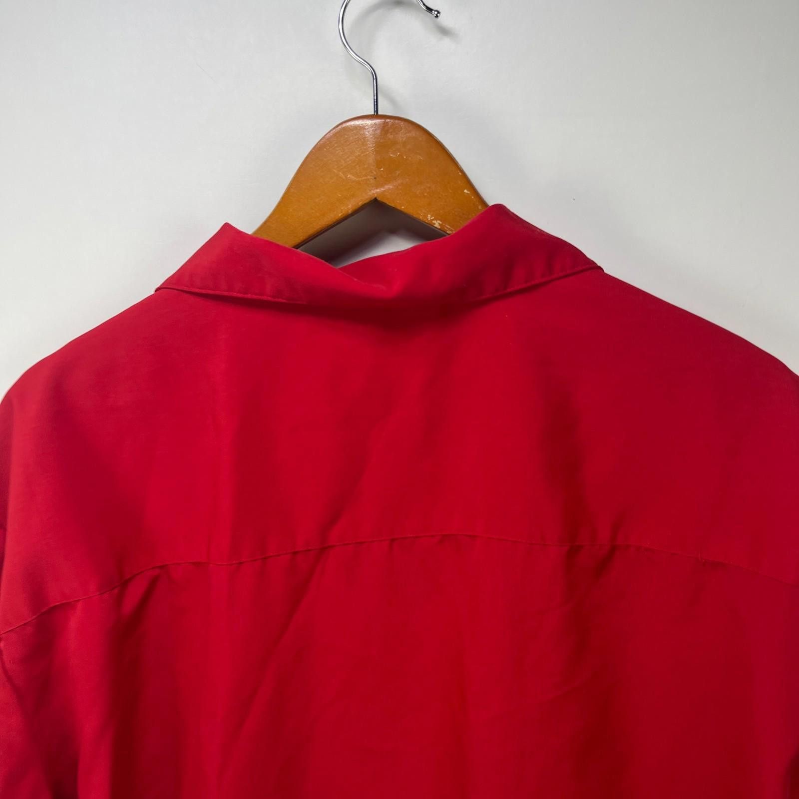 West Coast Choppers Vintage Red Flames Y2K Button Up Shirt Dragon XL Size US XL / EU 56 / 4 - 10 Thumbnail