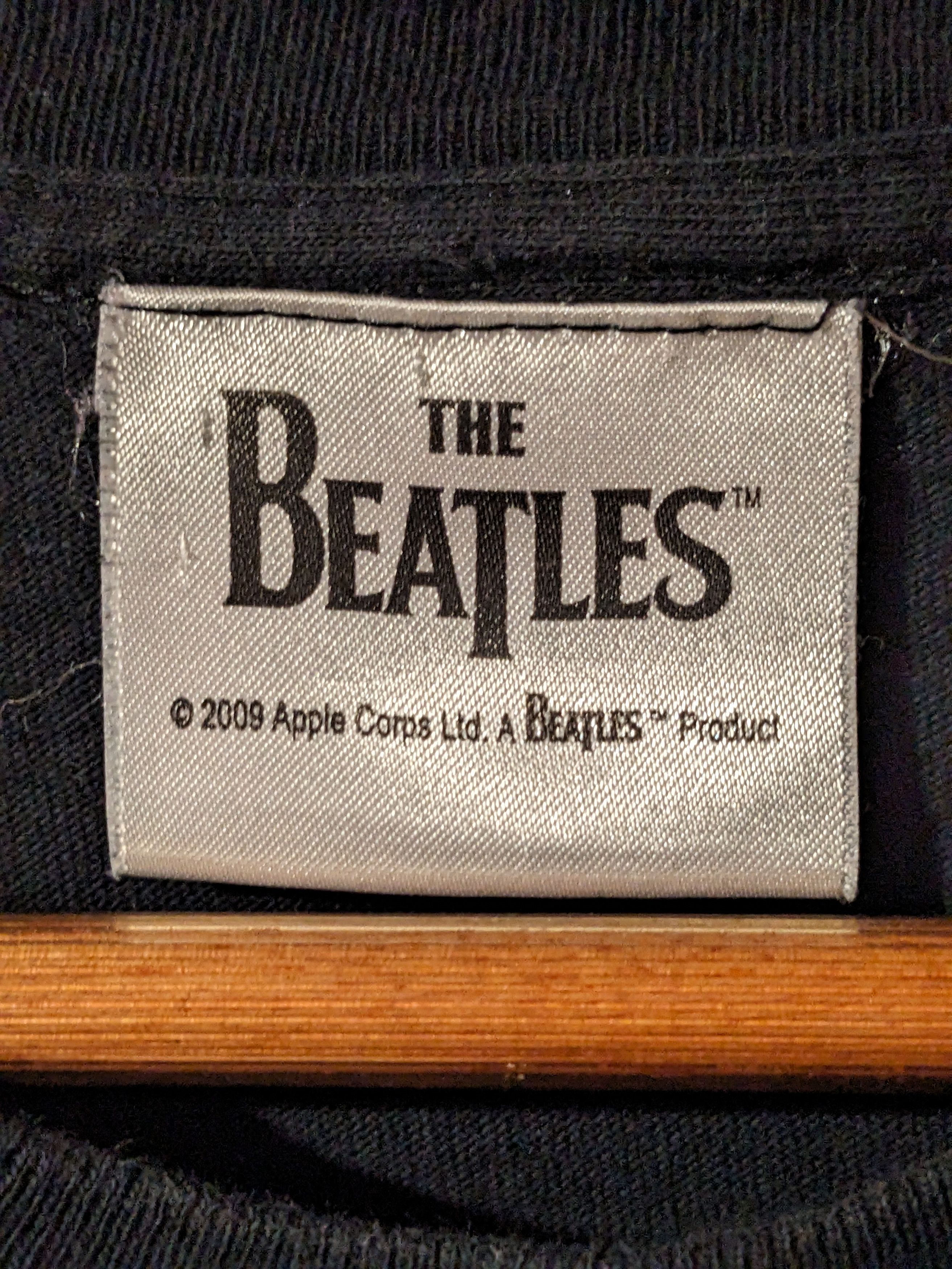 Band Tees Vintage 2009 The Beatles Band Music Black XX-Large T-Shirt Size US XXL / EU 58 / 5 - 3 Thumbnail
