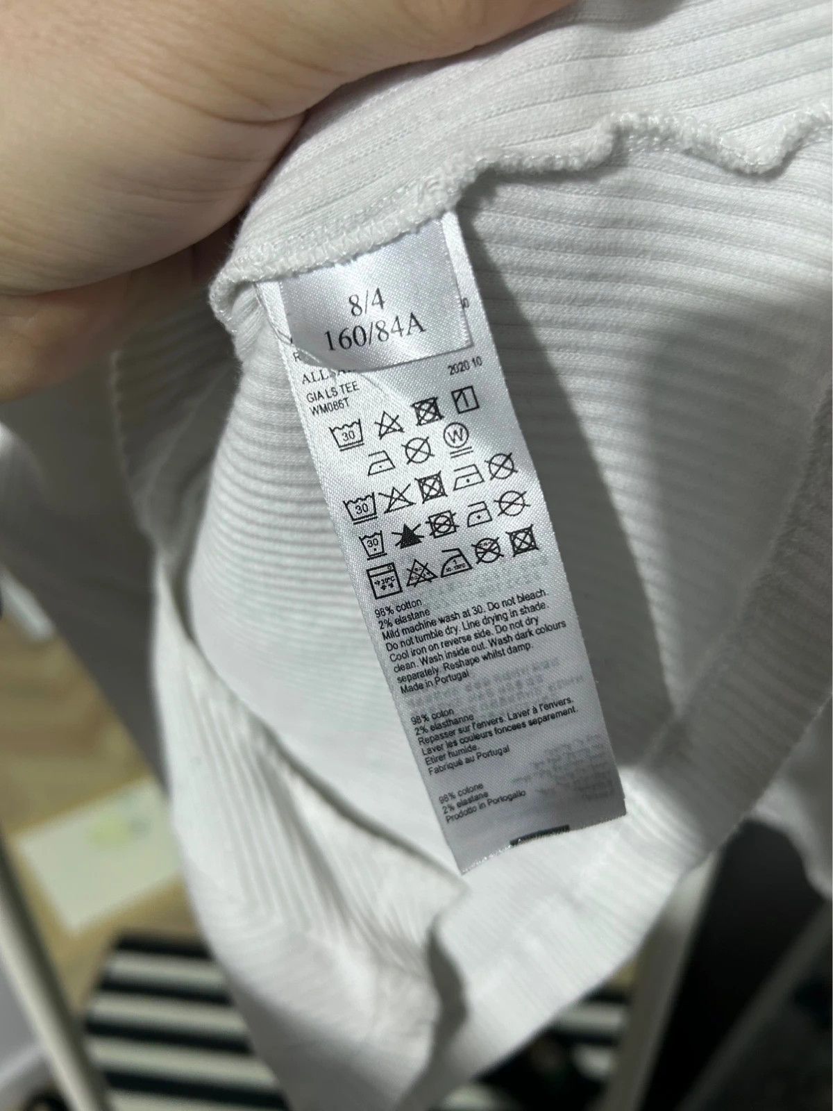 Allsaints All Saints White Longsleeve Top Size XS / US 0-2 / IT 36-38 - 5 Thumbnail