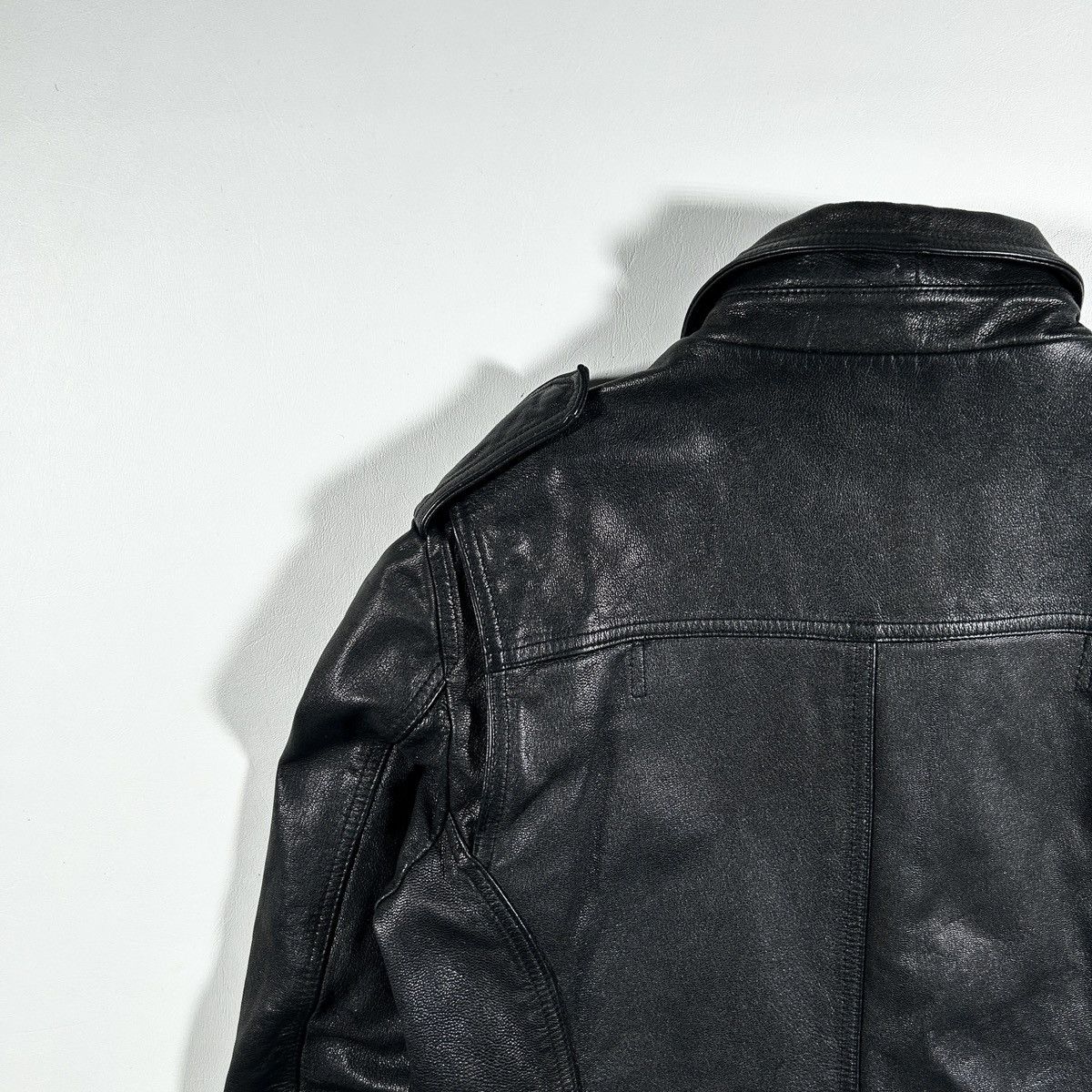 Tete Homme 🔻Tete Homme Leather Trucker Jacket🔻 Size US M / EU 48-50 / 2 - 6 Thumbnail
