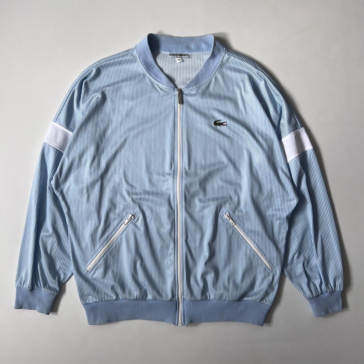 Lacoste Lacoste vintage stripped lightweight bomber Size US L / EU 52-54 / 3 - 1 Thumbnail