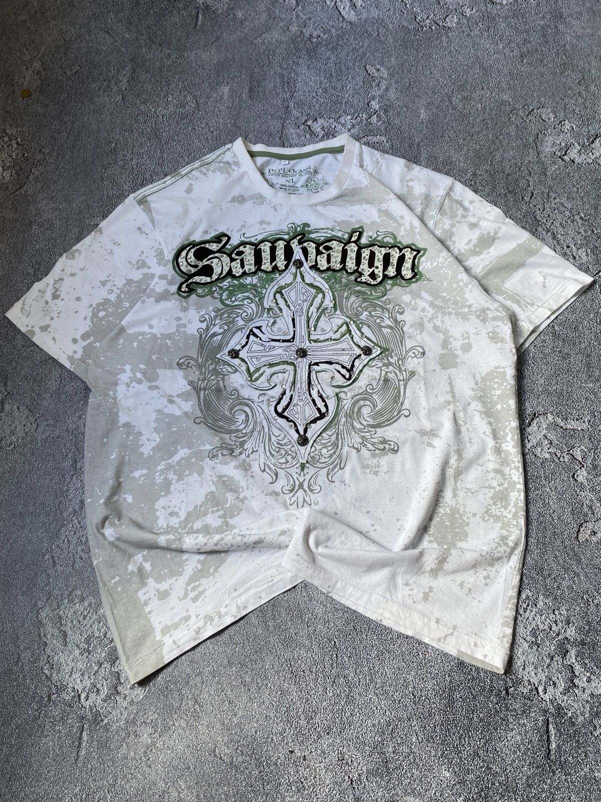Pepe Jeans Pepe Jeans Vintage T-Shirt – XL – Y2K Streetwear Style Size US XL / EU 56 / 4 - 2 Thumbnail