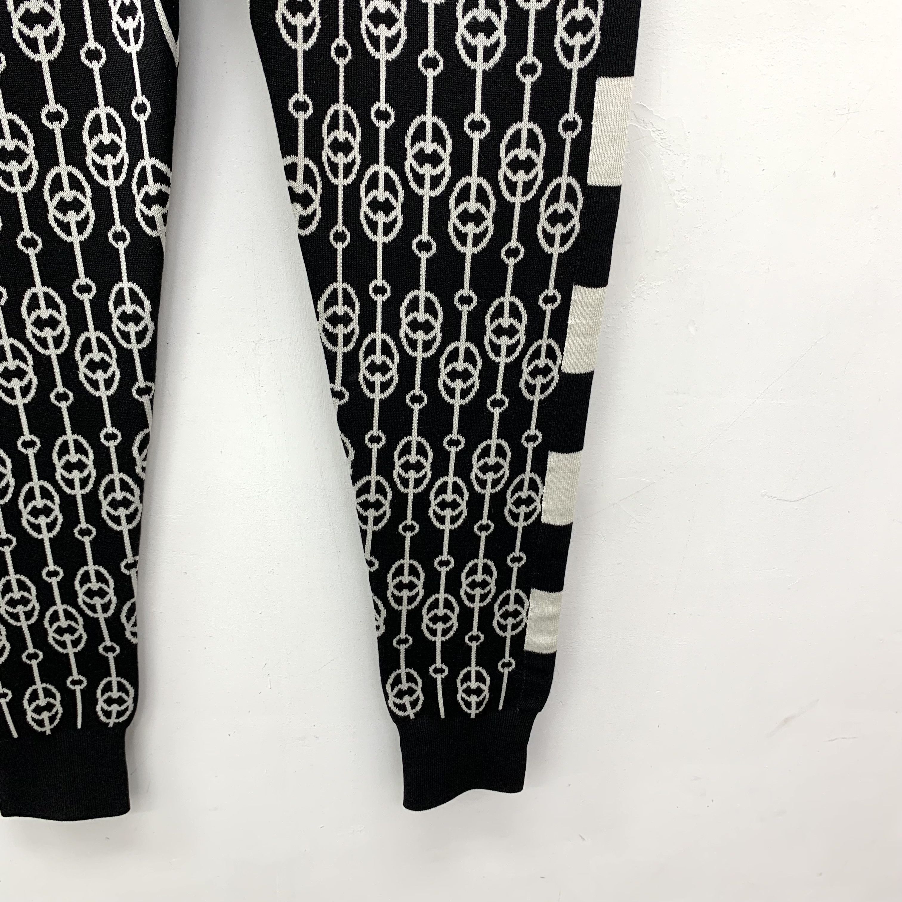 Hermes Hermes Printed Knit Jogger Pants Black (S) Size 25" / US 0 / IT 36 - 5 Thumbnail