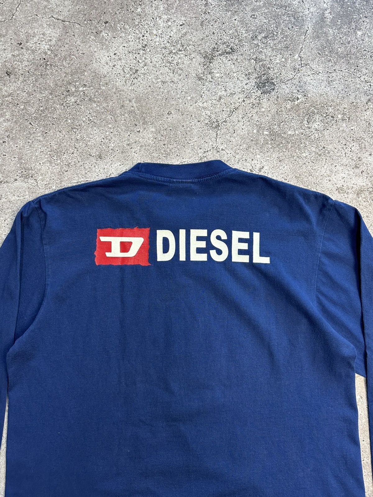 Diesel × Vintage Vintage Diesel Big Logo Dragon Long Sleeve Y2K Archival Size US L / EU 52-54 / 3 - 8 Thumbnail
