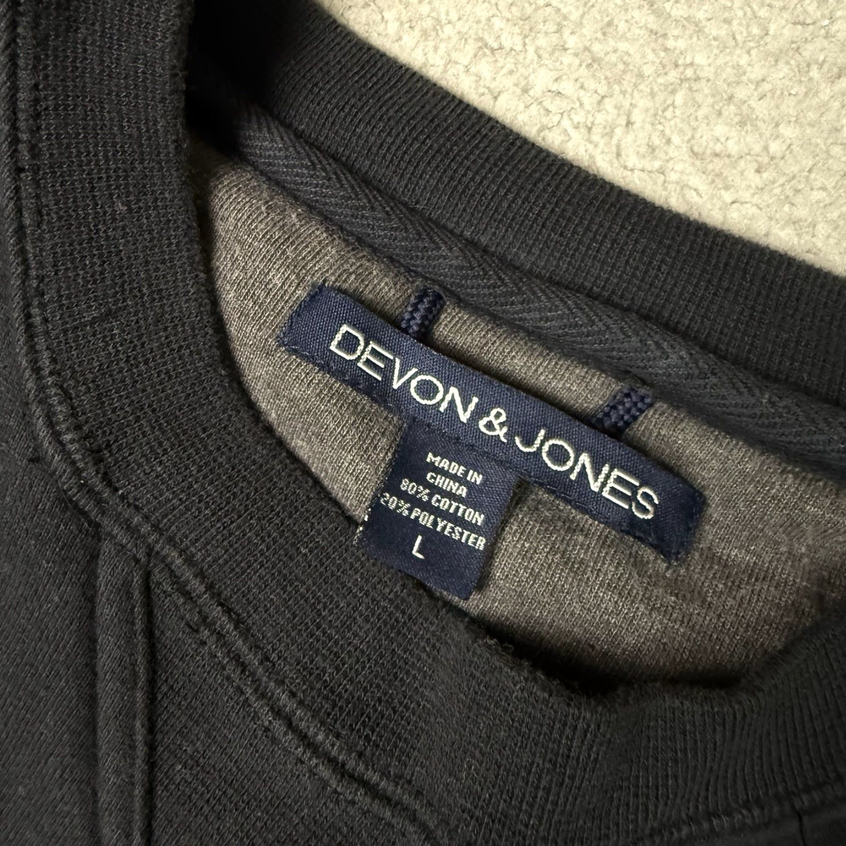 Apple Apple Sweatshirt Men Large Black Embroidered Logo Crewneck Pullover Size US L / EU 52-54 / 3 - 5 Thumbnail