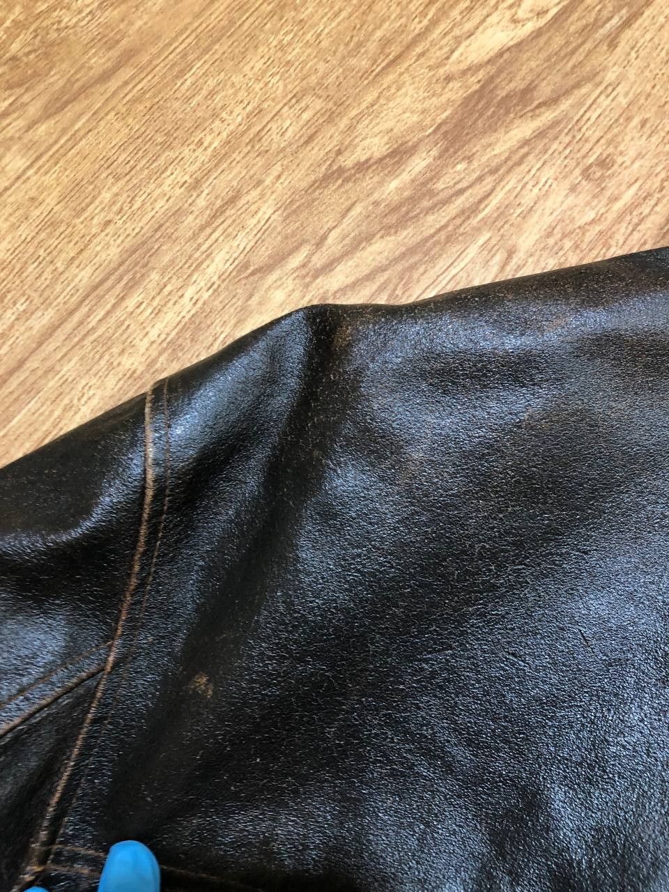 Gap Vintage Gap Classic Fit Leather Jacket Size L Size US L / EU 52-54 / 3 - 19 Thumbnail