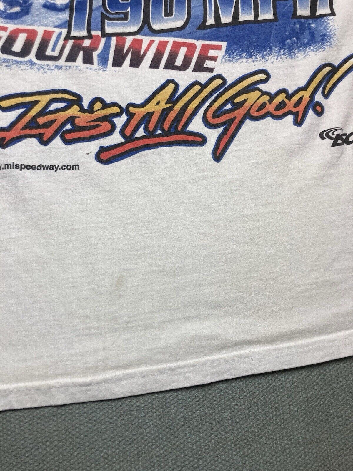NASCAR × Vintage Vtg t shirt Michigan international speedway nascar XL Size US XL / EU 56 / 4 - 10 Thumbnail