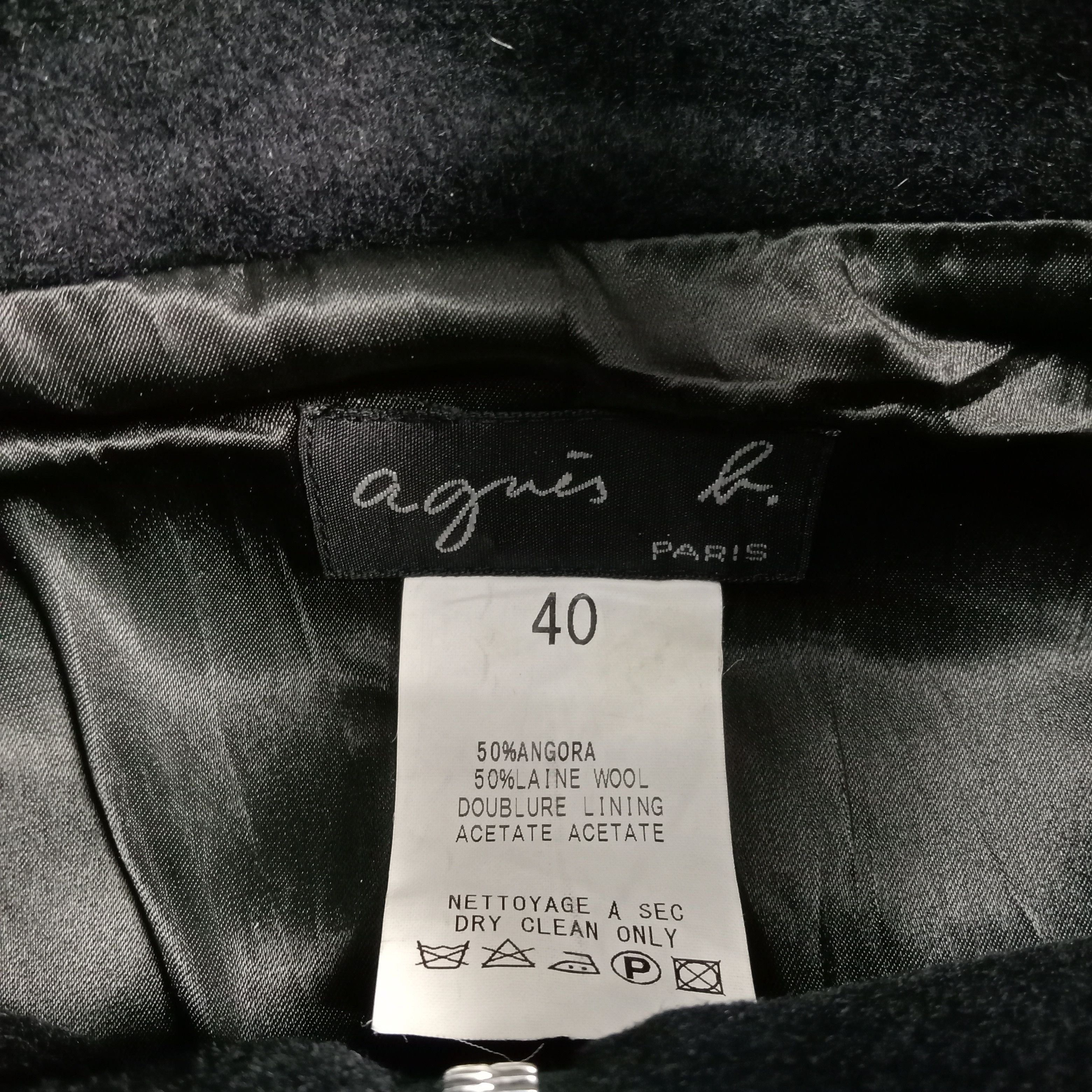 agnes b. Agnes b. Paris Wool Lined Japanese Zipper Jacket C281N10 Size US S / EU 44-46 / 1 - 2 Thumbnail