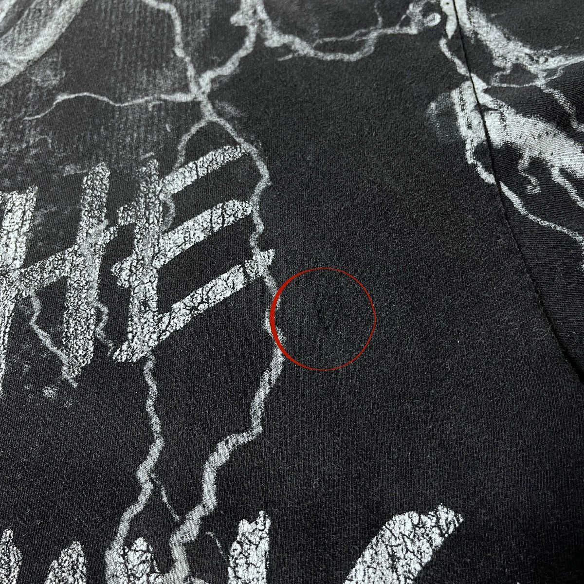 Band Tees Metallica – Ride The Lightning Tee (AOP / Licensed 2011) Size US L / EU 52-54 / 3 - 5 Thumbnail