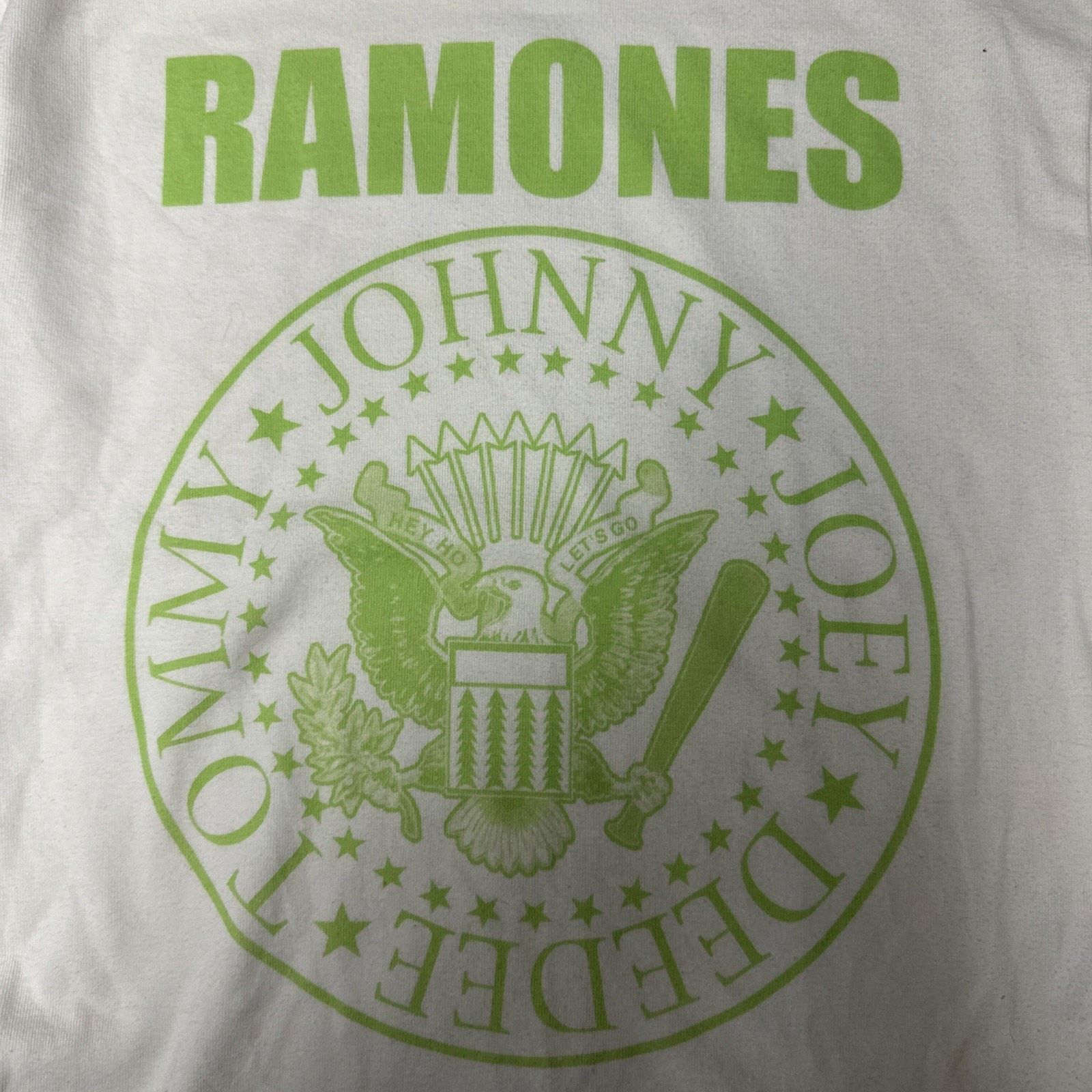 Vintage Women’s Ramones Vintage Soft Cotton T Shirt Green Size XS Size XS / US 0-2 / IT 36-38 - 2 Thumbnail