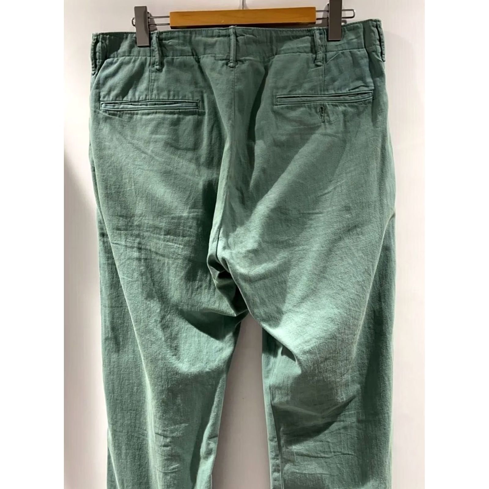 Ralph Lauren RRL Ralph Lauren Green Cotton Pants Size 36x32 Casual Used Size US 36 / EU 52 - 2 Thumbnail