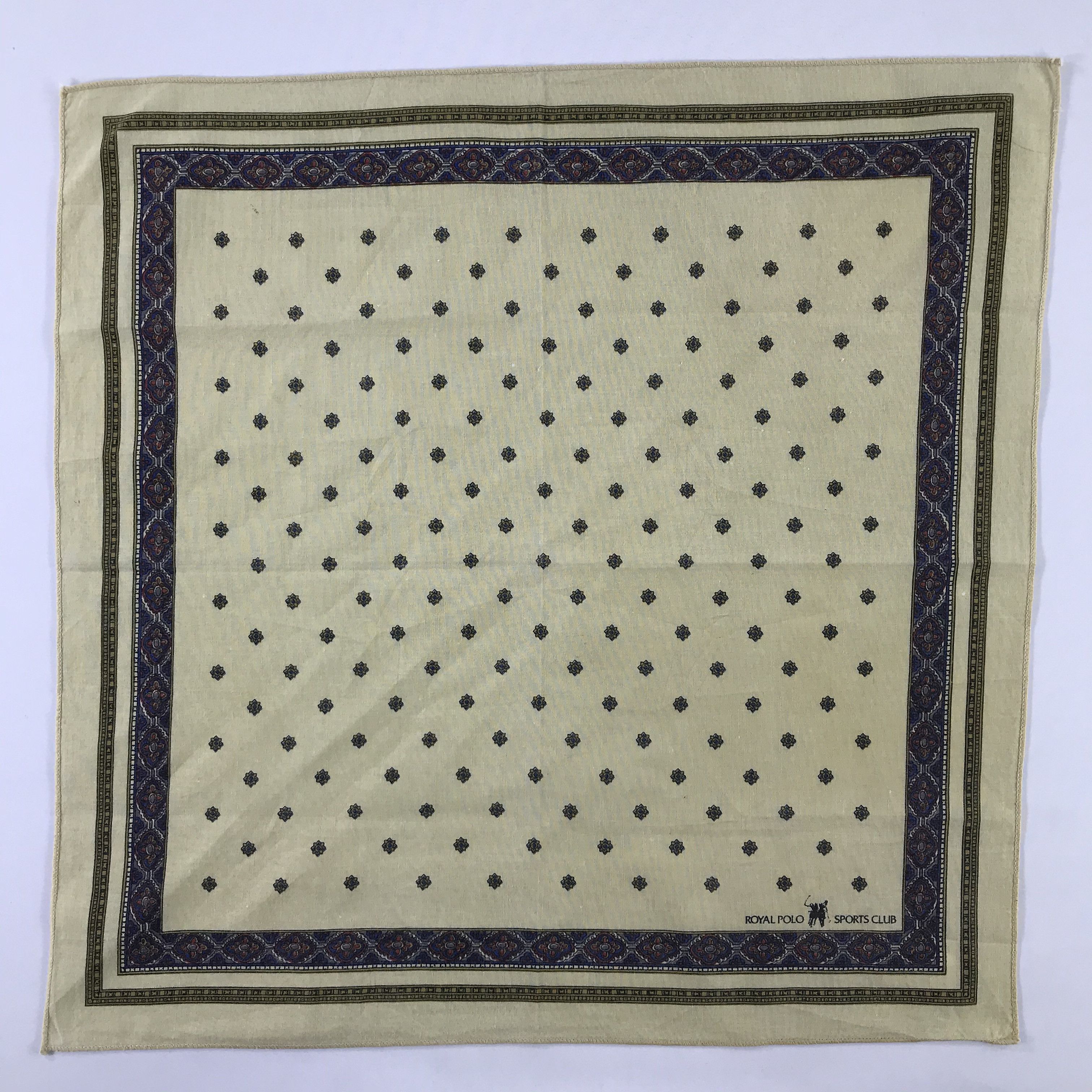 Polo Ralph Lauren Royal Polo Sports Club Handkerchief / Neckerchief / Bandana Size ONE SIZE - 3 Thumbnail