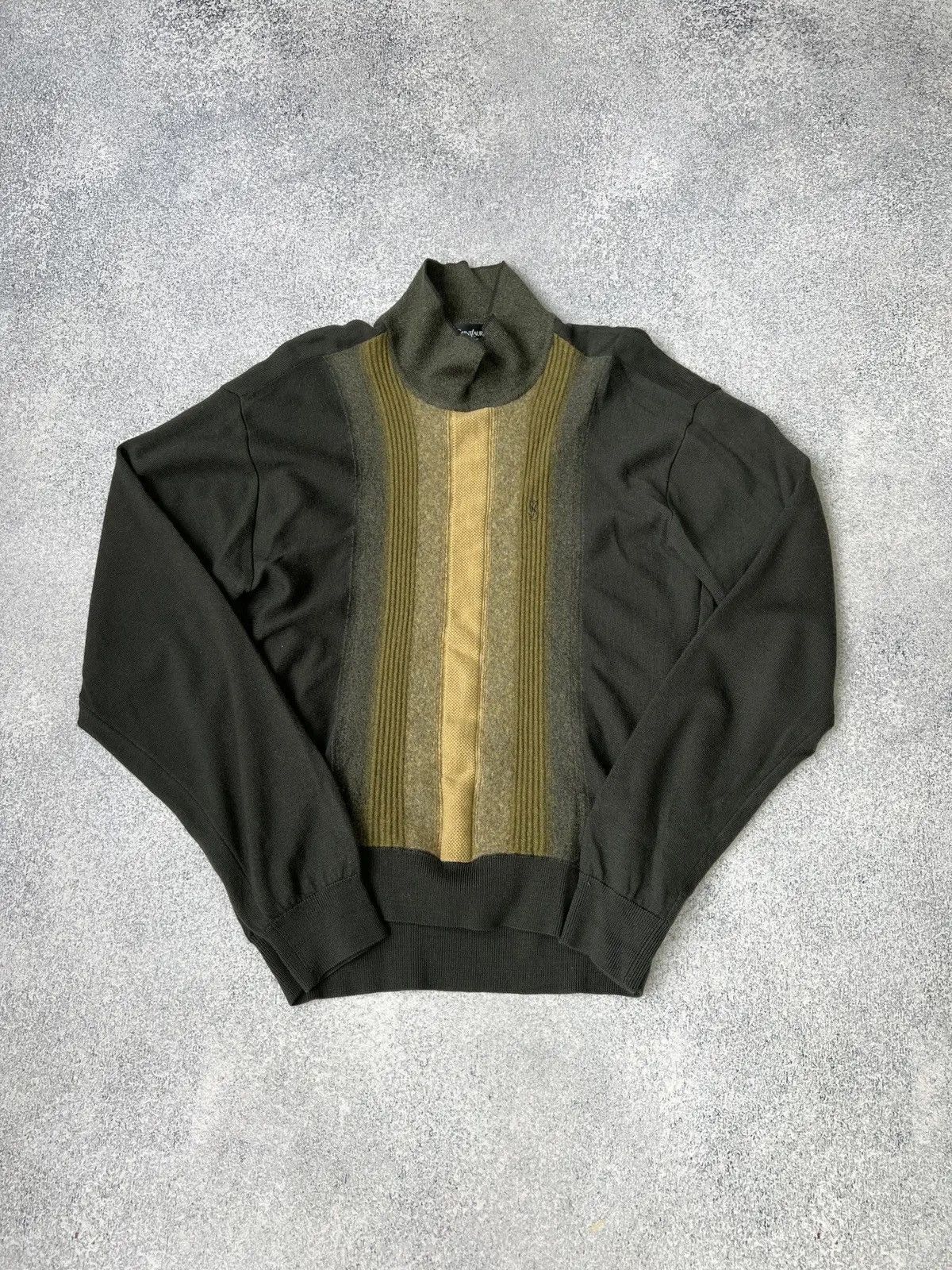 Vintage × Yves Saint Laurent Vintage Yves Saint Laurent cashmere old money style sweater Size US M / EU 48-50 / 2 - 1 Thumbnail