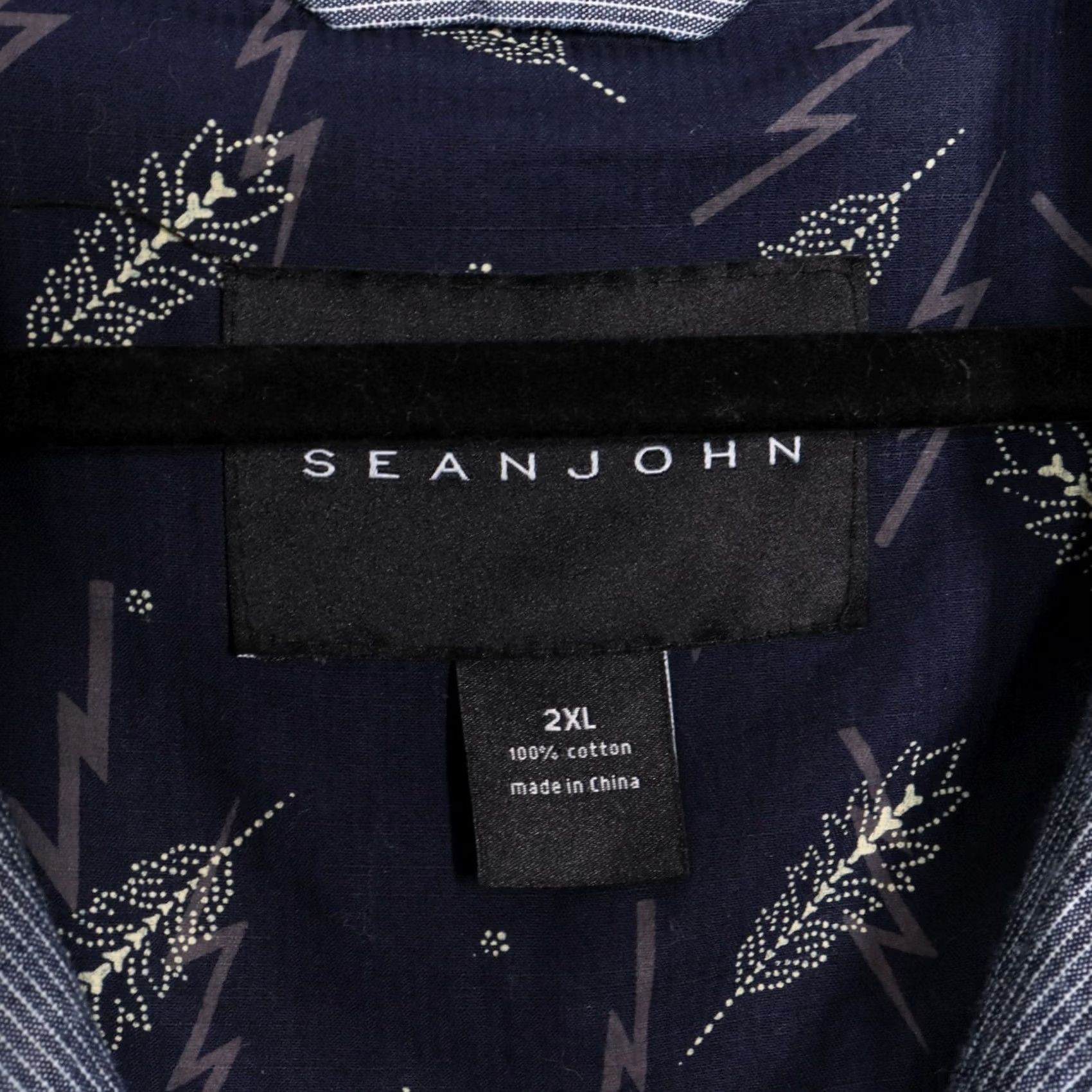 Sean John VINTAGE Sean John Deli Denim Jacket Sz 2XL Indigo Striped Full Zip Pockets Mens Denim Jacket 2XL Indigo Striped Full Zip Pockets Mens Boys? Size US XXL / EU 58 / 5 - 4 Thumbnail