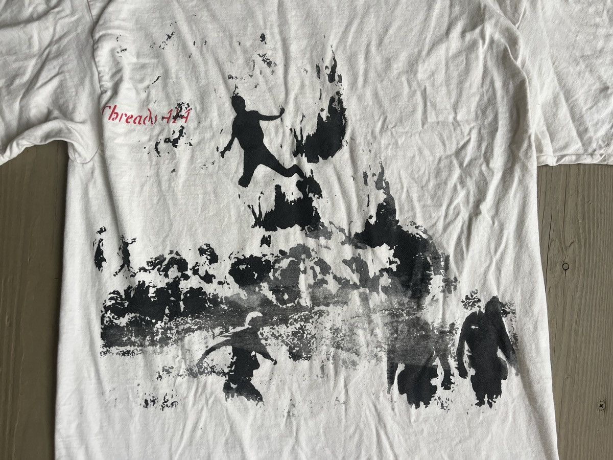 Vintage “Troubled” faded heavyweight tee Size US L / EU 52-54 / 3 - 3 Thumbnail