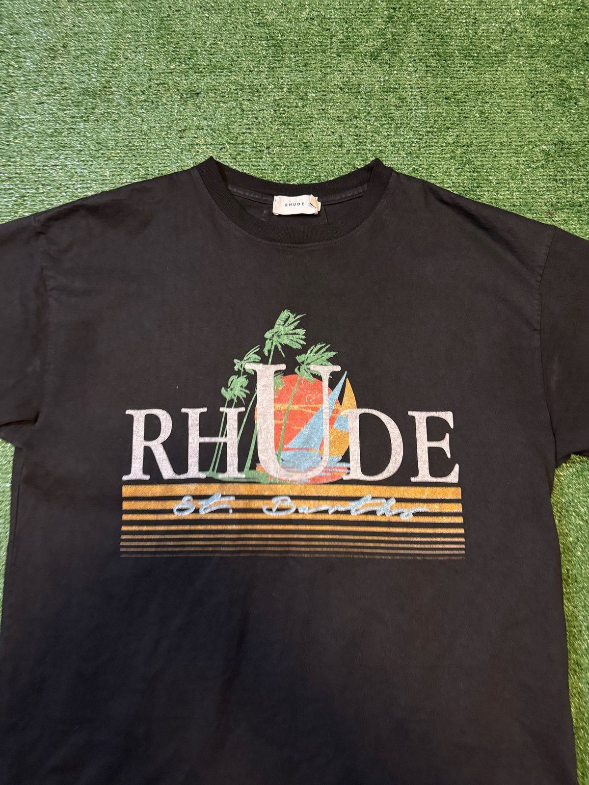 Rhude Rhude Oversized Tee Size US M / EU 48-50 / 2 - 2 Thumbnail
