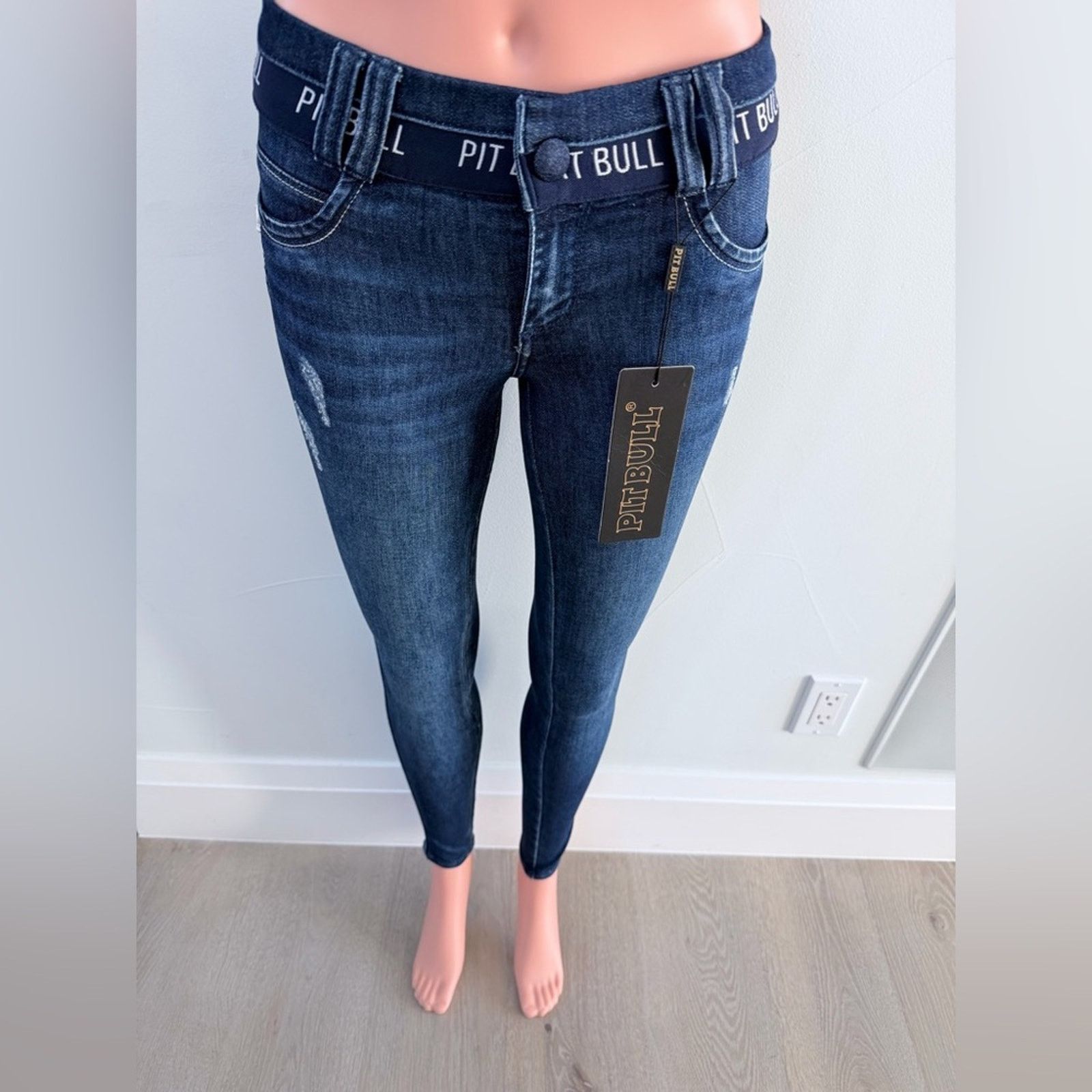 Other NWT Pitbull Dark Blue Skinny Butt Lifting Jeans. Size 23. Size 23" - 2 Thumbnail