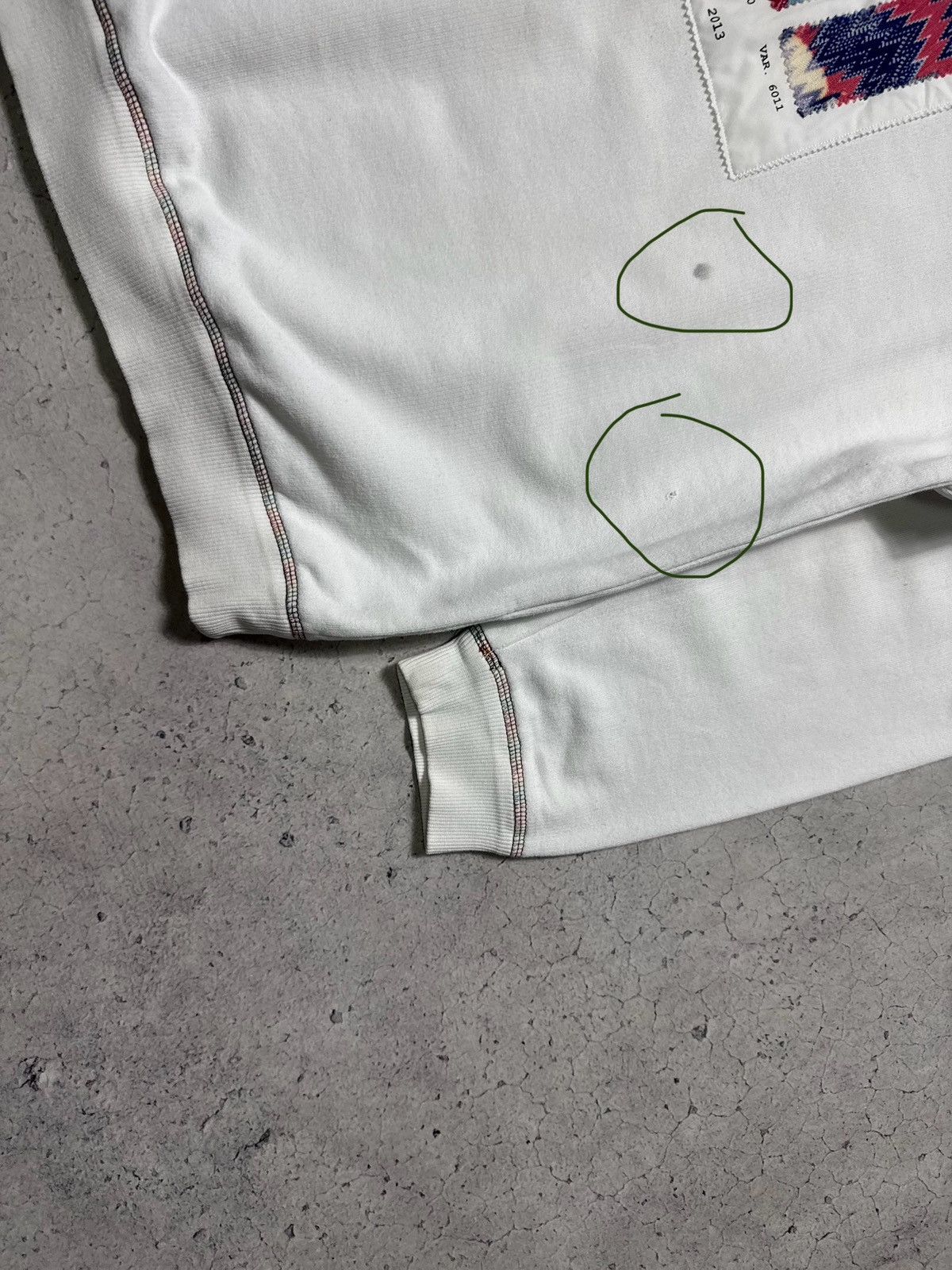 Missoni Missoni Luxury Sweatshirt Big Logo White Size US L / EU 52-54 / 3 - 9 Thumbnail