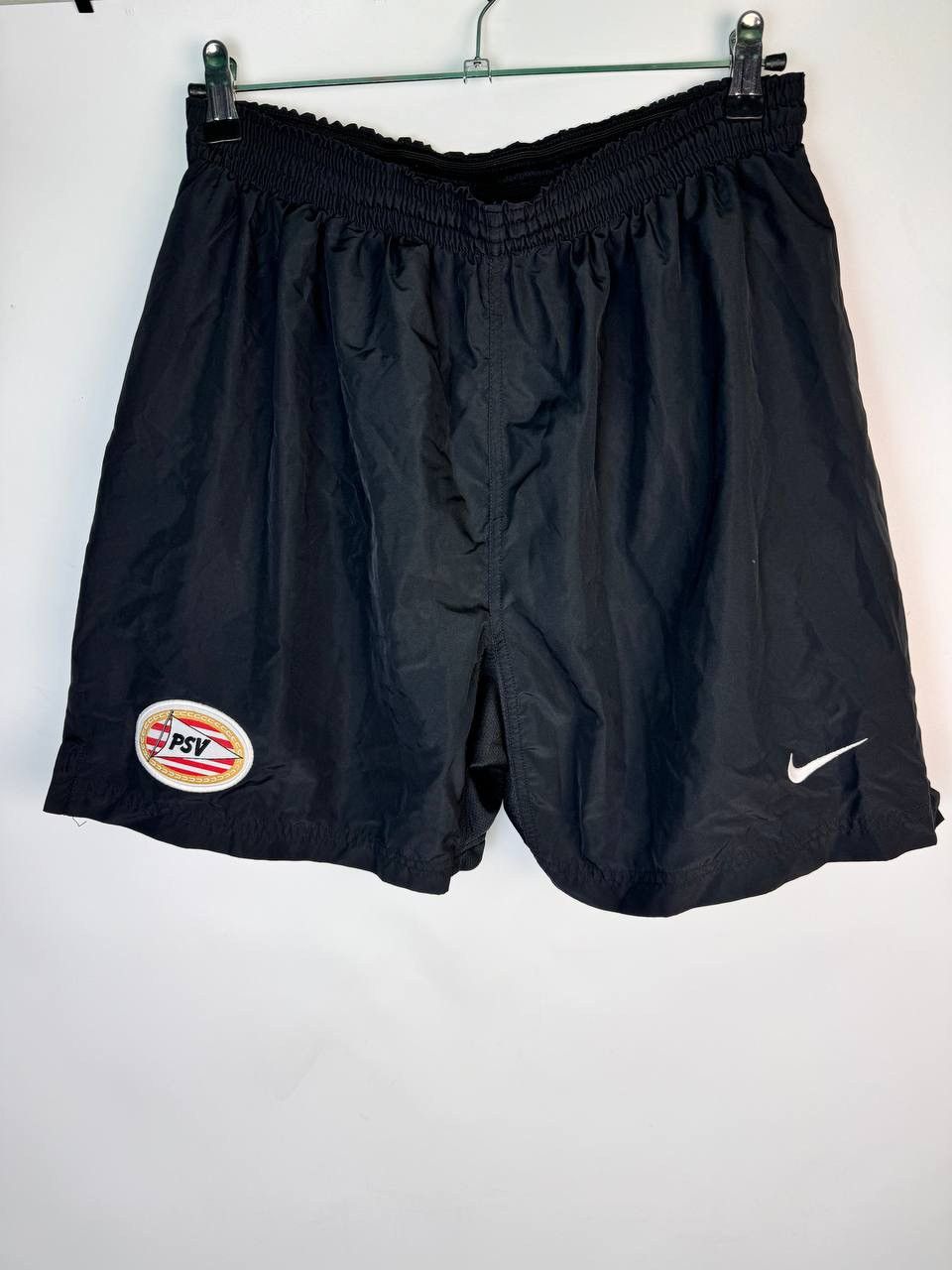 Nike Vintage shorts Nike PSV big logo size L Mens Black Size US 36 / EU 52 - 1 Thumbnail