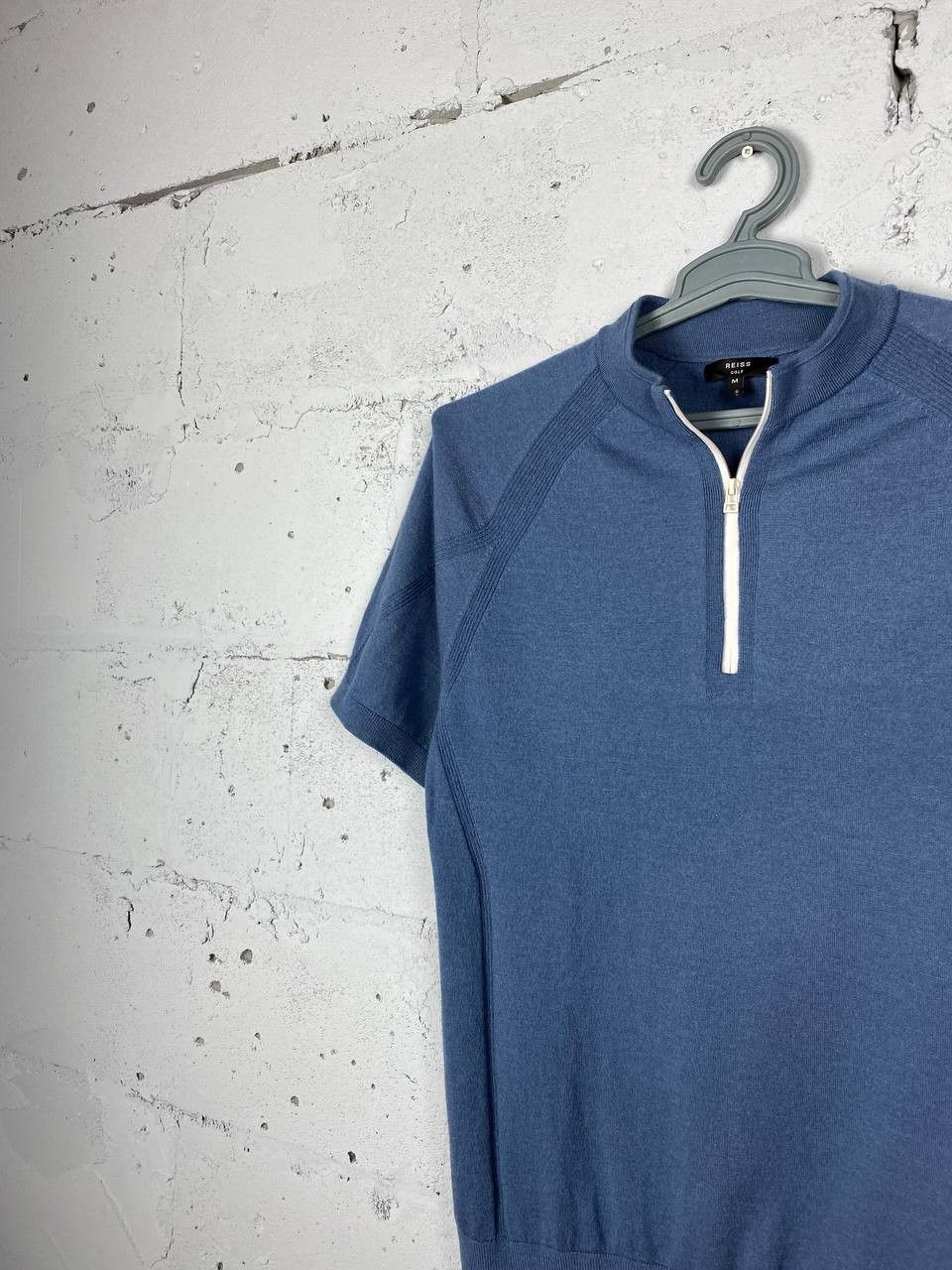 Reiss Reiss Golf Performance Wool Stretch T Shirt Polo Sweater Size US M / EU 48-50 / 2 - 2 Thumbnail