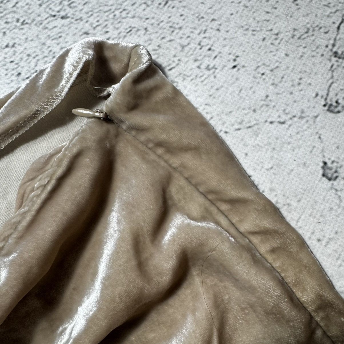 Roberto Cavalli vintage flared distressed class roberto cavalli velour pants Size 30" / US 8 / IT 44 - 11 Thumbnail