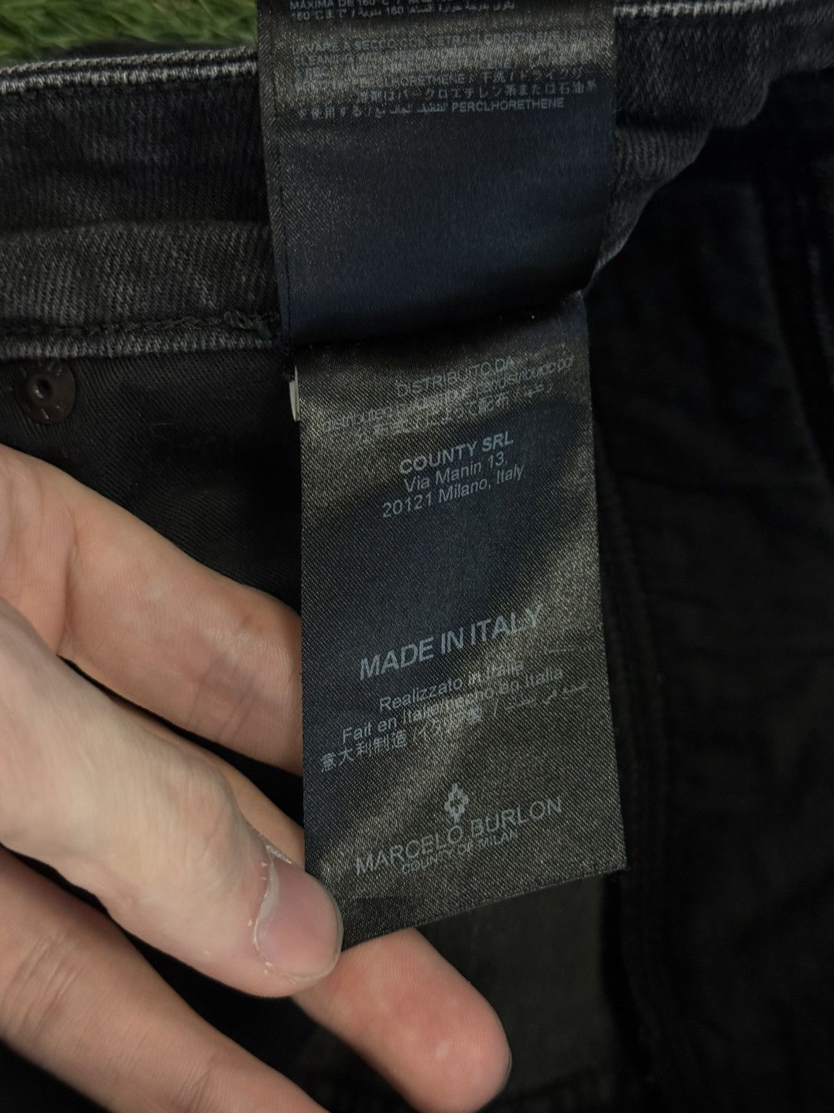 Marcelo Burlon Marcelo Burlon Black Jeans Size 32 Good Condition Size US 32 / EU 48 - 11 Thumbnail