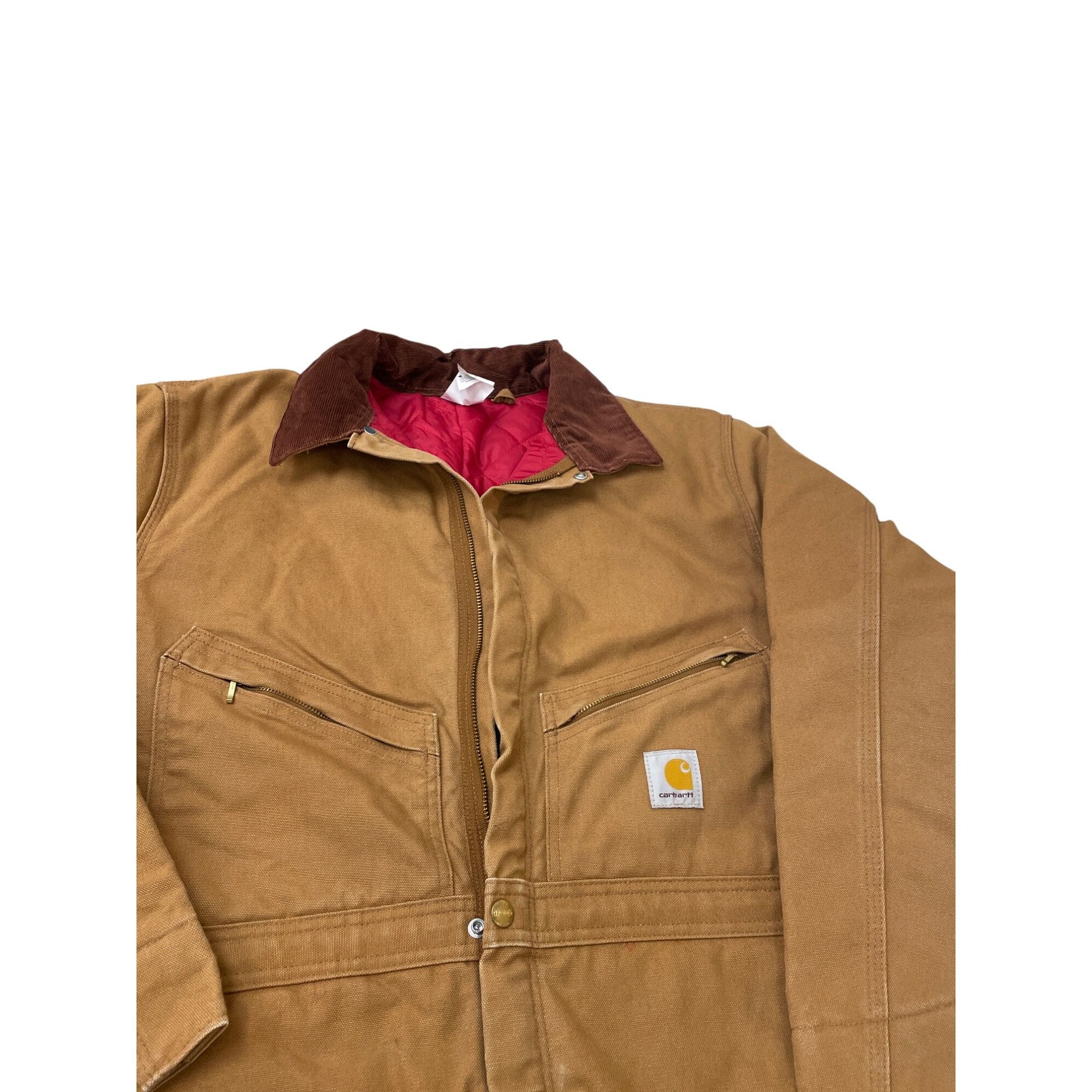 Carhartt Carhartt X01BRN Mens Tan Insulated Coveralls Size 50 S SKU 8 Size US M / EU 48-50 / 2 - 2 Thumbnail