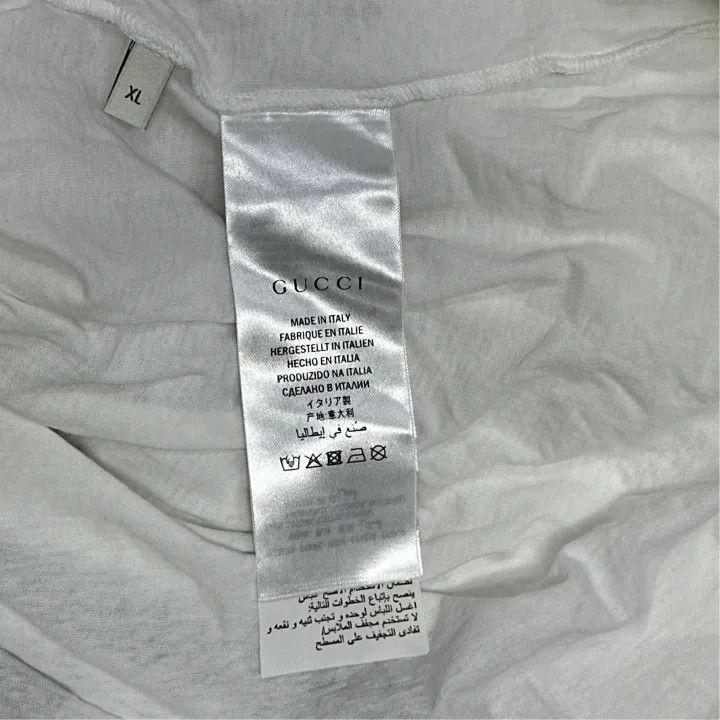 Gucci Gucci Gucci Large Logo Vintage Style T-Shirt -2506 Size US XL / EU 56 / 4 - 3 Thumbnail