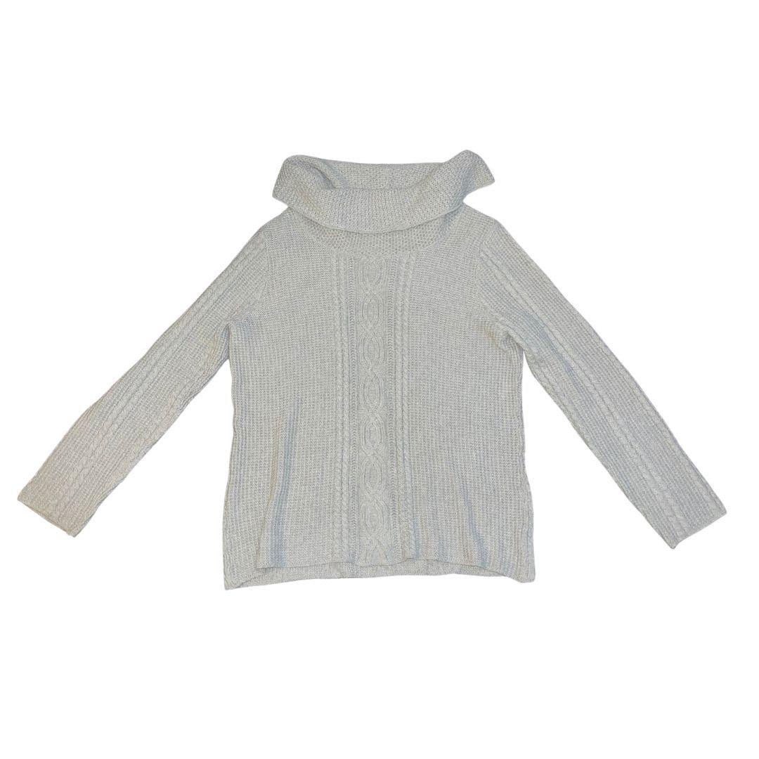 Other Jeanne Pierre Chunky Knit Turtle Cowl Neck Sweater Gray XL Size XL / US 12-14 / IT 48-50 - 2 Thumbnail