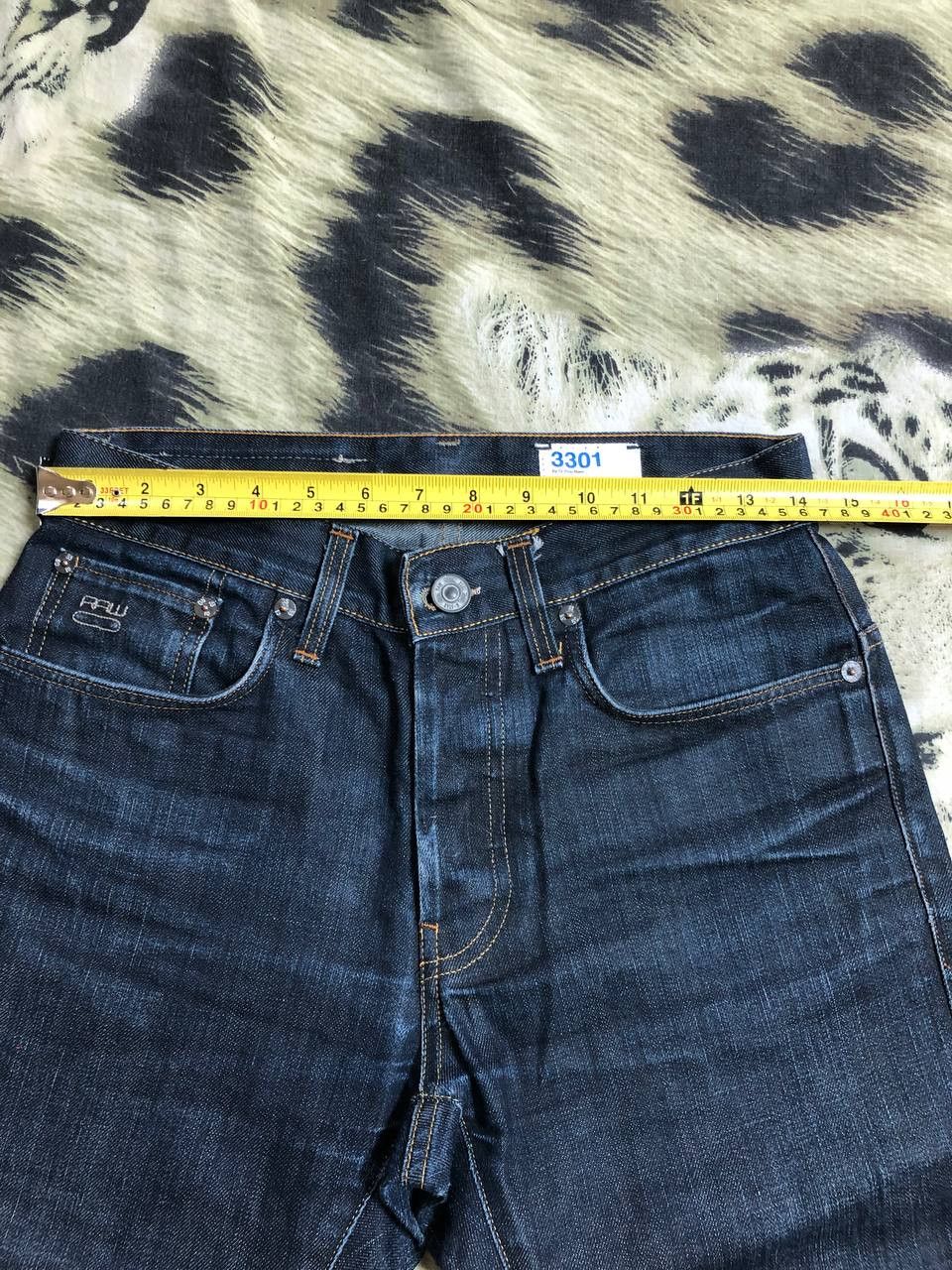 G-Star jeans G-Star Raw 3301 slim Y2K Vintage streetwear Size US 29 - 12 Thumbnail