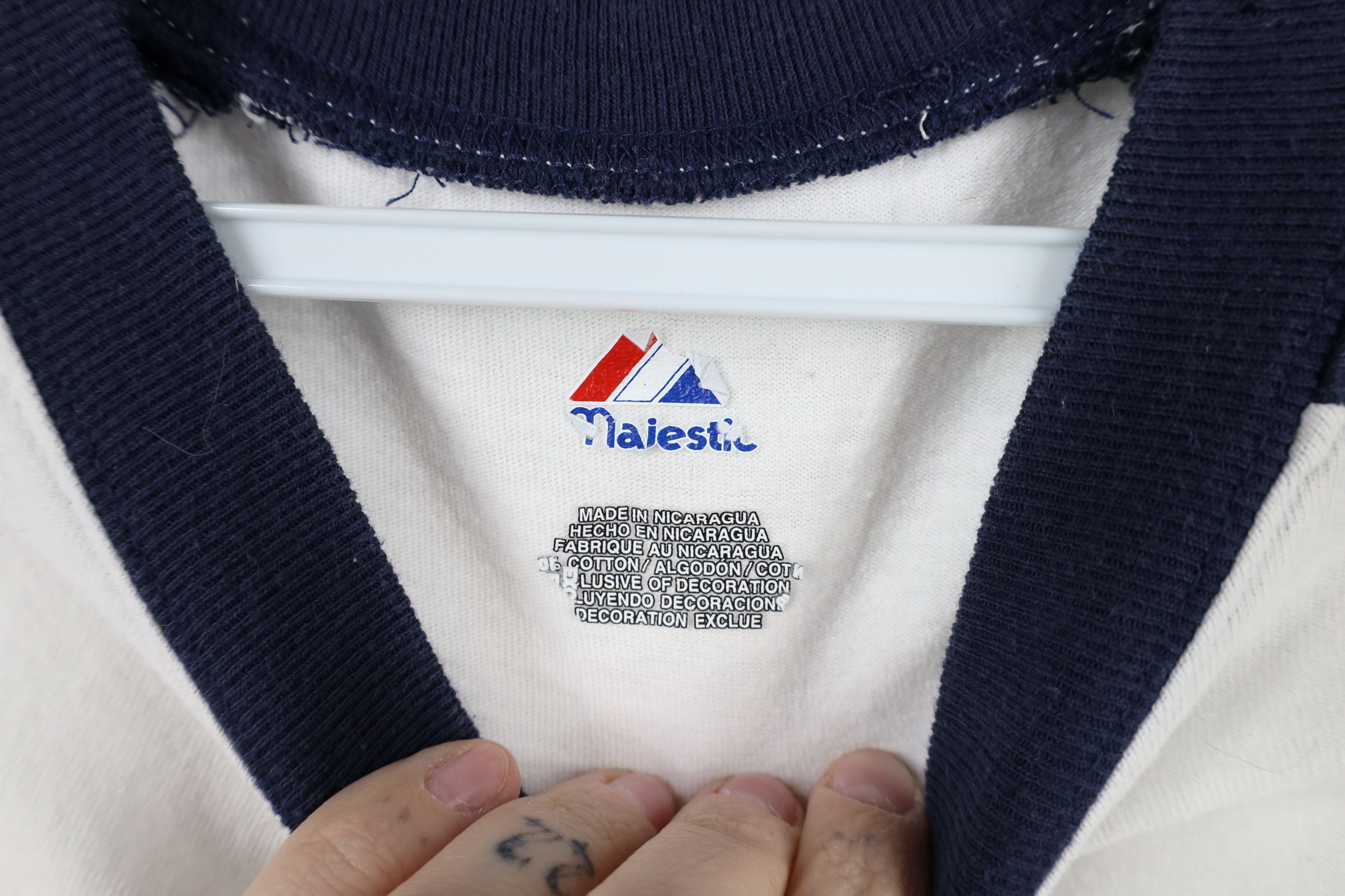 Majestic × Vintage Vintage Majestic Detroit Tigers Baseball Raglan T-Shirt Size US M / EU 48-50 / 2 - 8 Thumbnail
