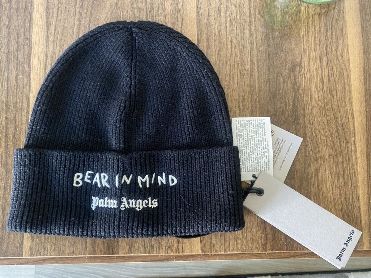 Palm Angels Bear In Mind Beanie Size ONE SIZE - 1 Thumbnail