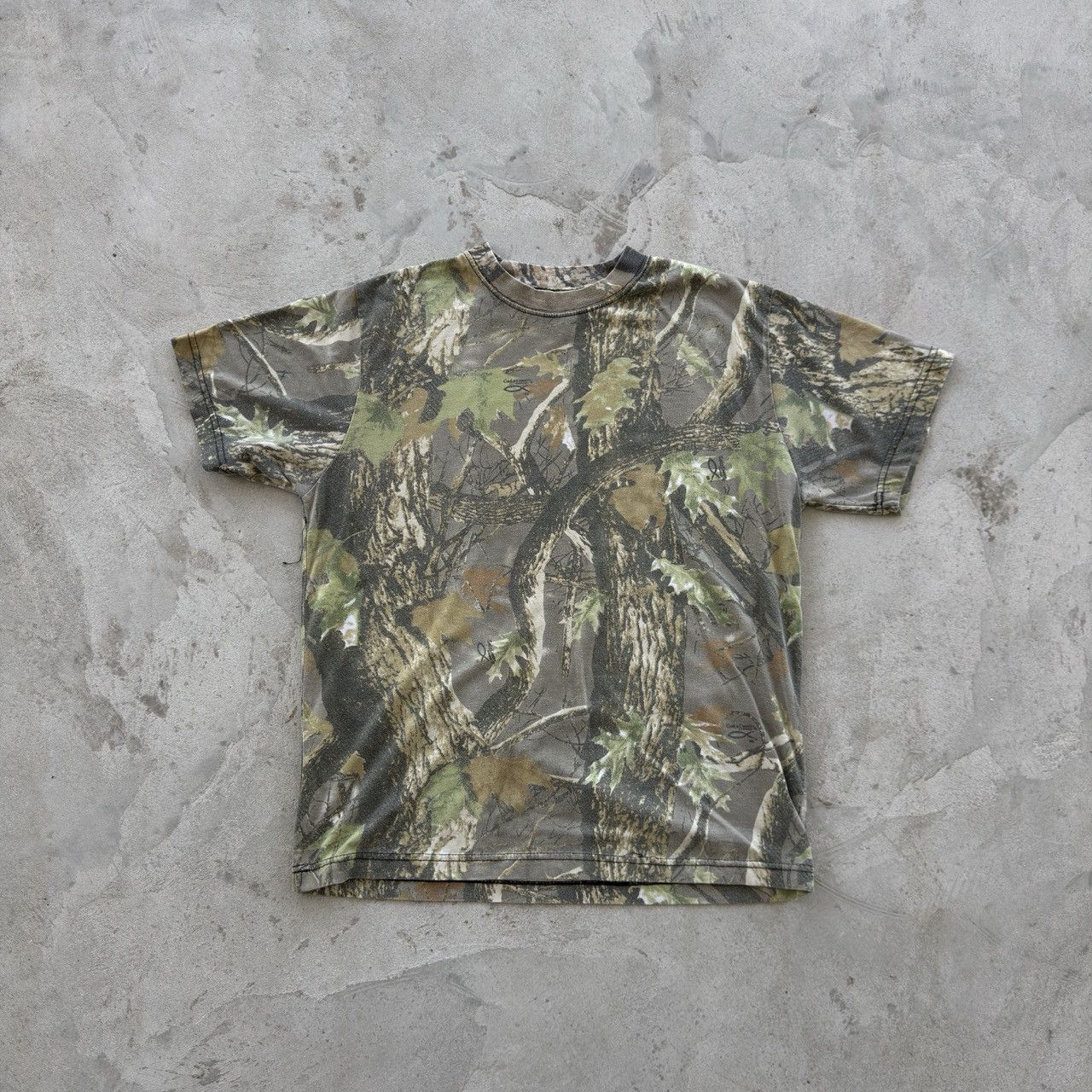 Realtree Vintage Stuntman Stormkloth Real Tree Camo Thermal T-Shirt Size US M / EU 48-50 / 2 - 1 Thumbnail