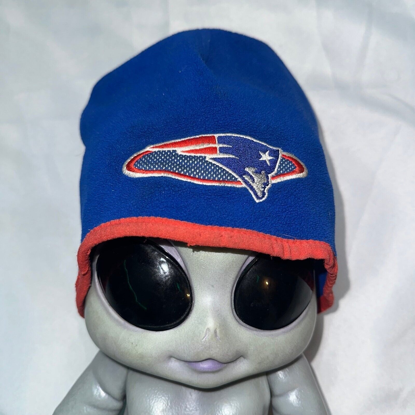 NFL 90s New England Patriots Vintage Winter Hat beanie nfl spor Size ONE SIZE - 1 Thumbnail